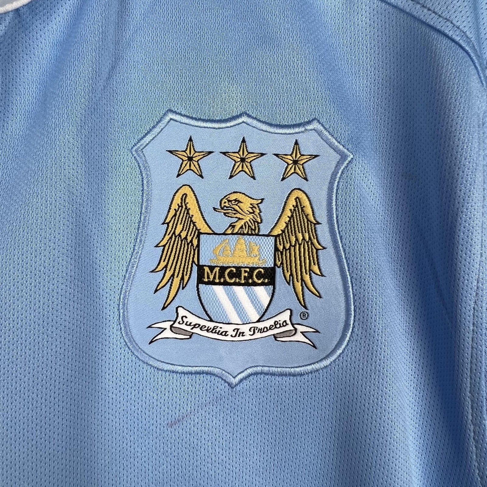 Retro Manchester City 15 16 Home