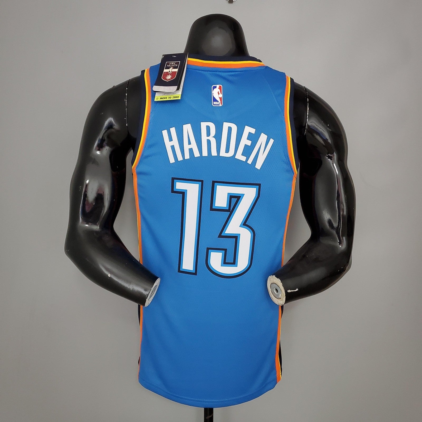 Harden#13 Thunder Blue Nba Jersey