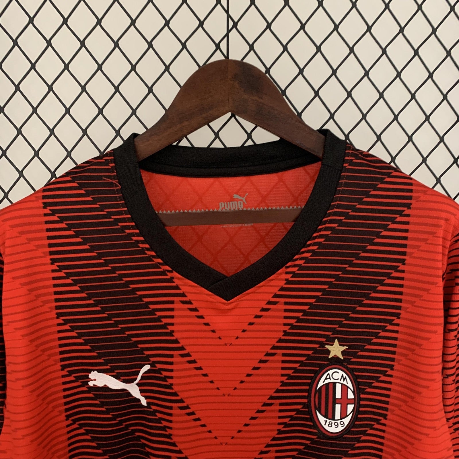23 24 Long Sleeve Ac Milan Home