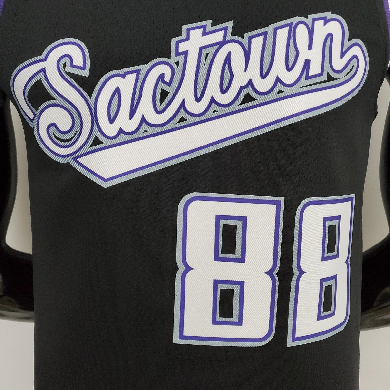 2022 Season Queta#88 Kings City Edition Black Nba Jersey