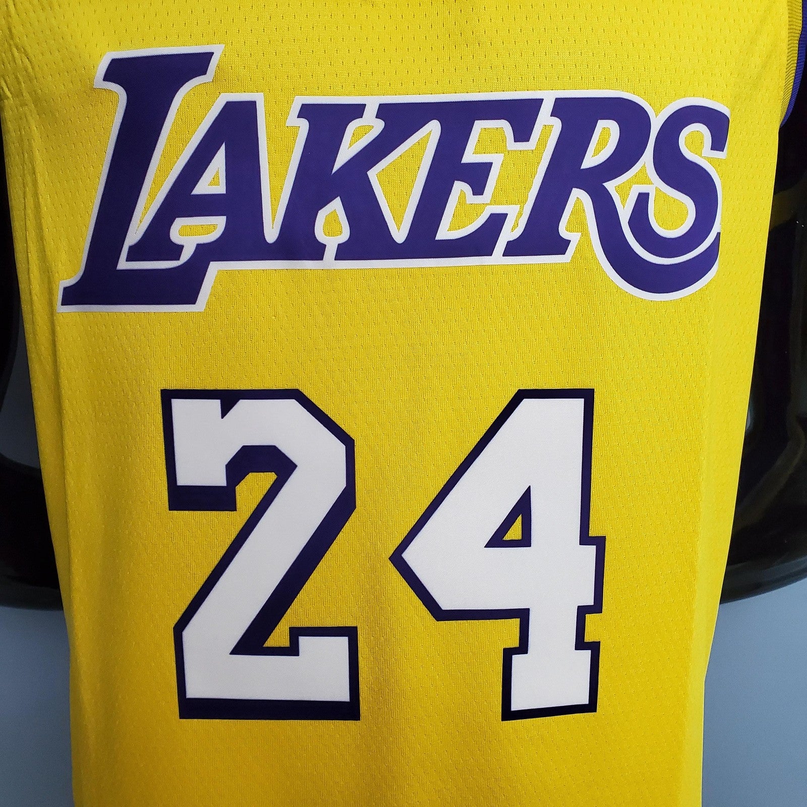 Bryant #24 Lakers Yellow Nba Jersey Nike Connect Recognition