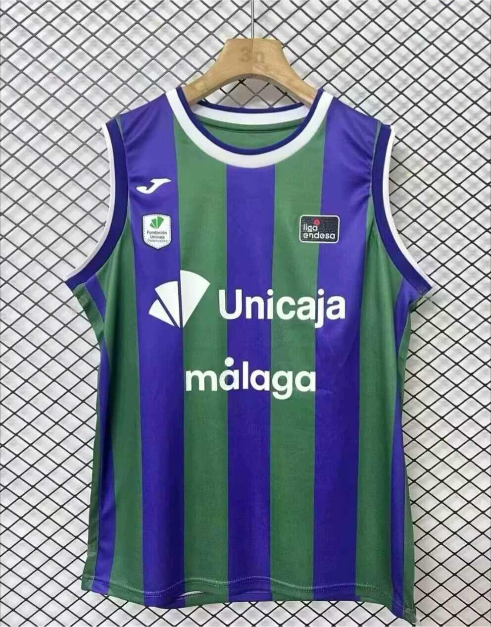24 25 Malaga Basketball Uniform Home