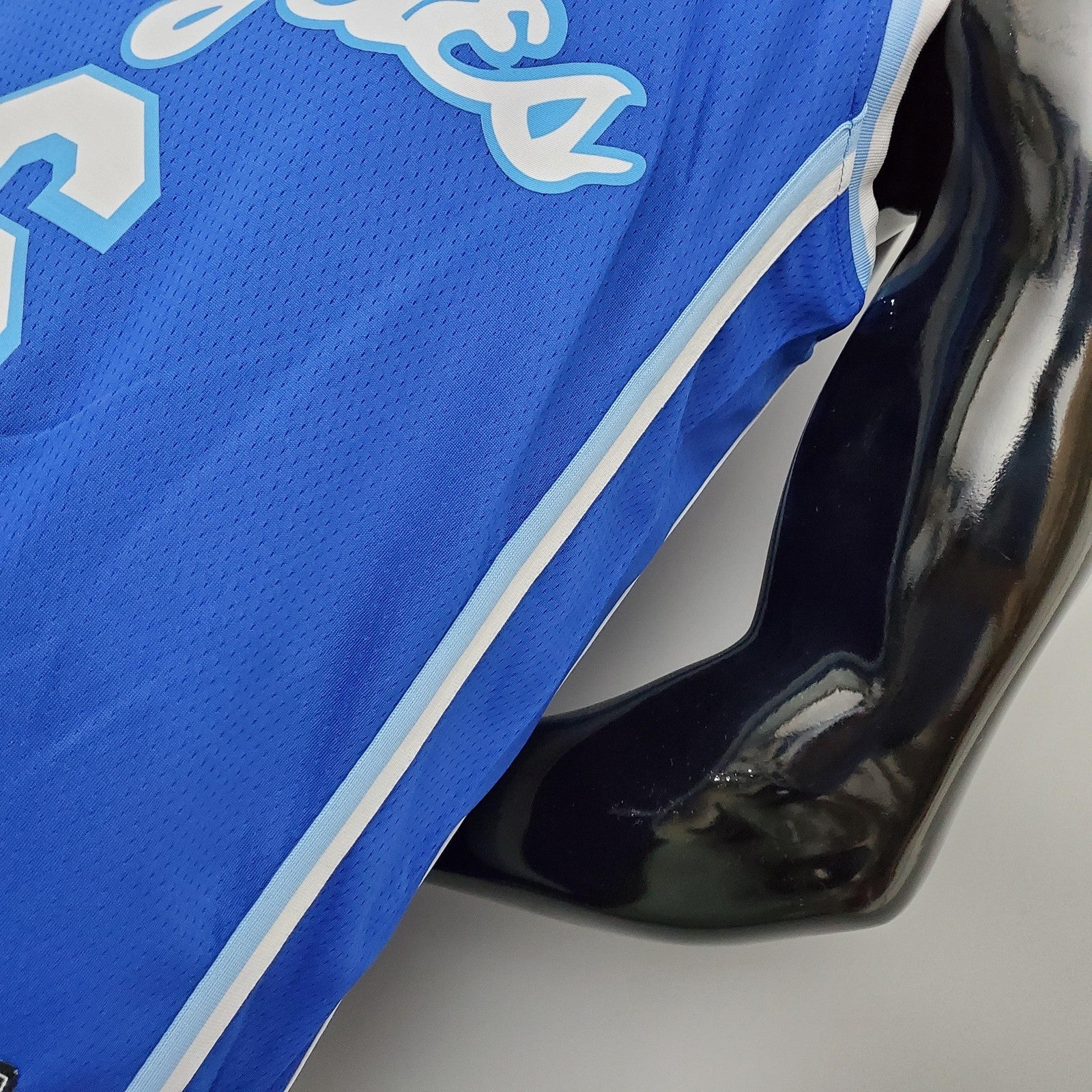 Los Angeles Lakers James#6 Latin Night (high Head) Blue Nba Jersey