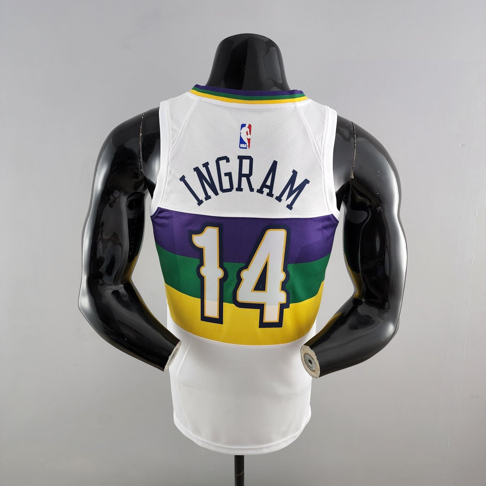 2018 New Orleans Pelicans Ingram #14 Urban Edition White Nba Jersey