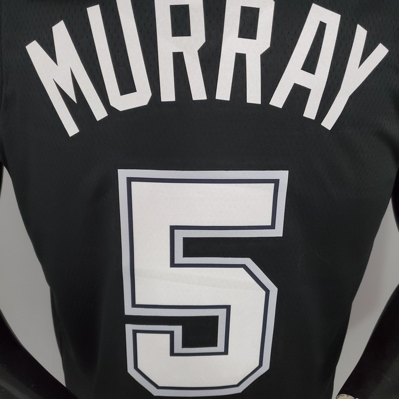 New Murray#5 Season Spurs City Edition Black Nba Jersey