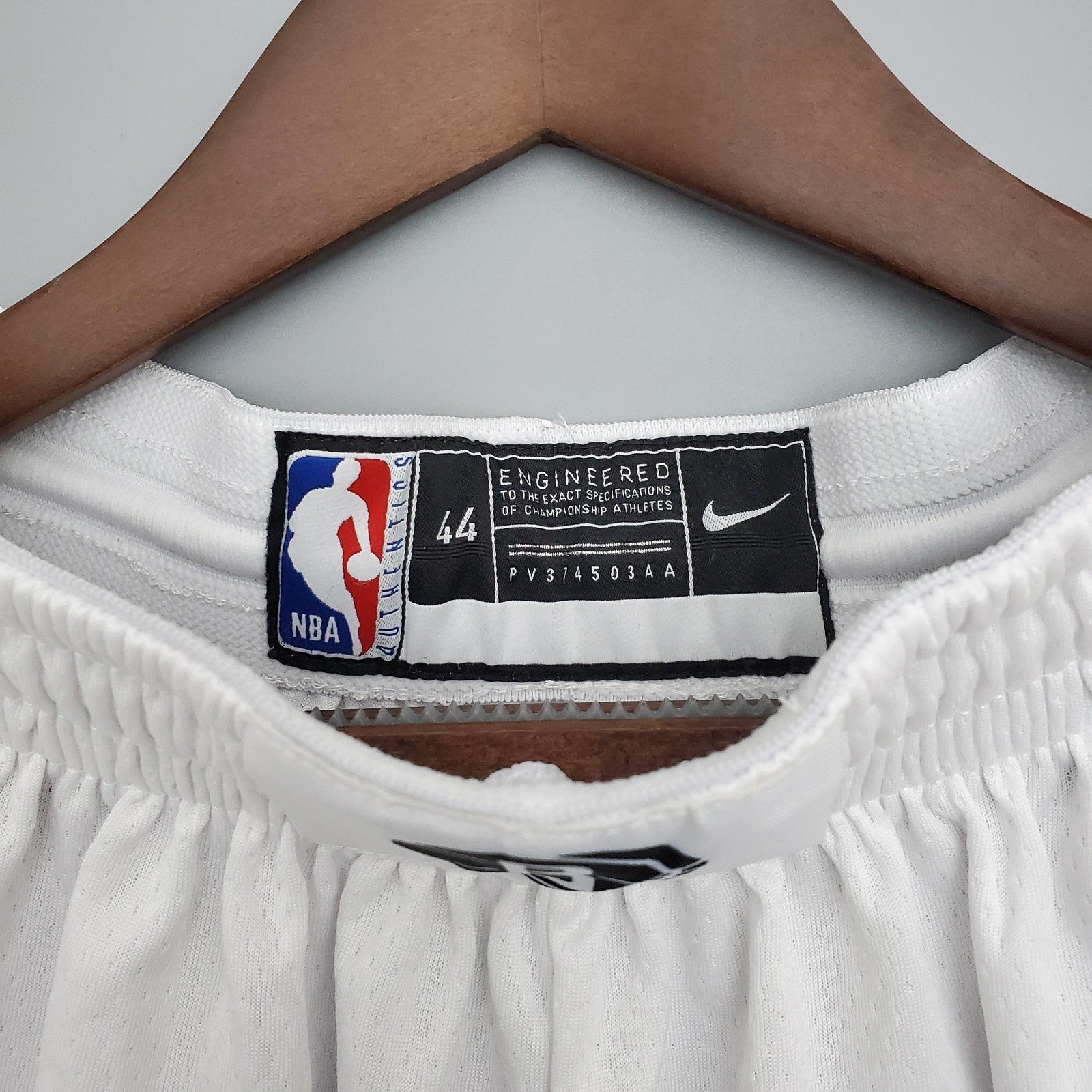 Nets White Shorts