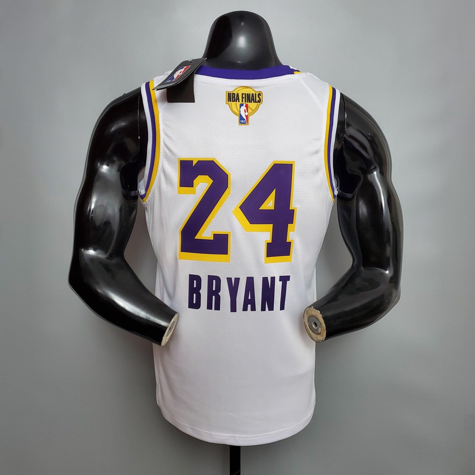 New Bryant #24 Los Angeles Lakers White Nba Jersey Nike Connect Recognition
