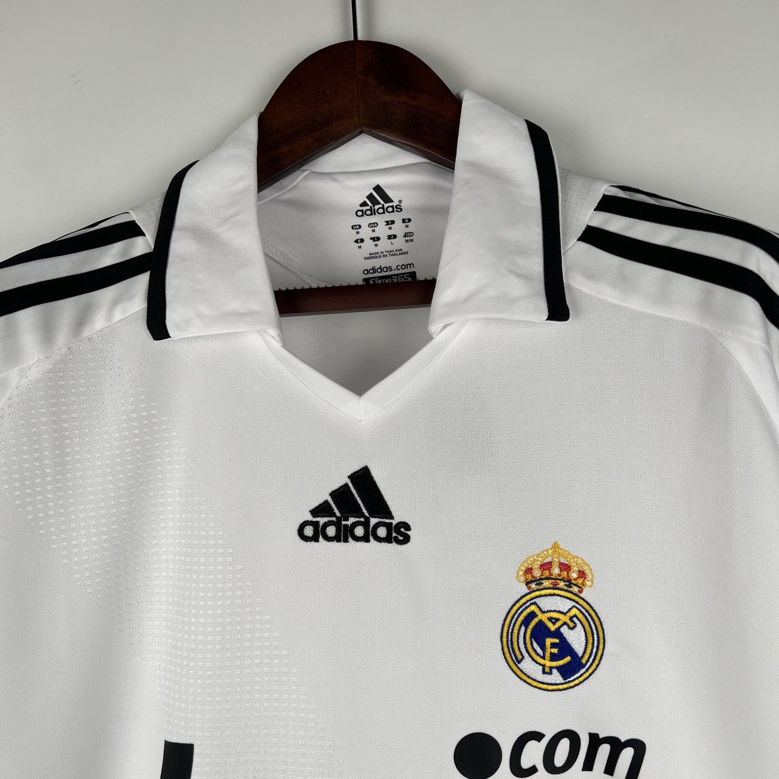 Retro Real Madrid 08 09 Home