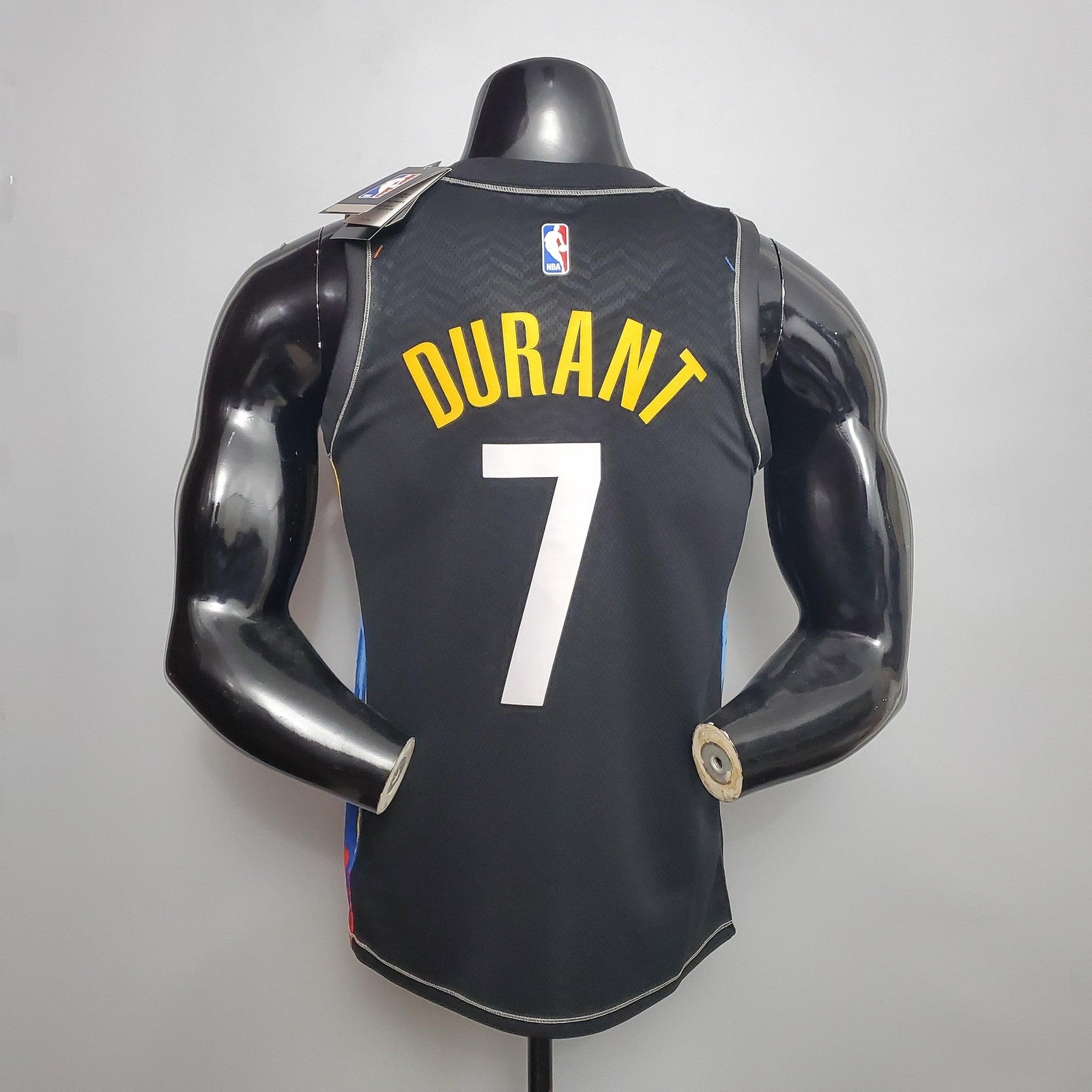 New Brooklyn Nets Durant#7 City Edition Black 2