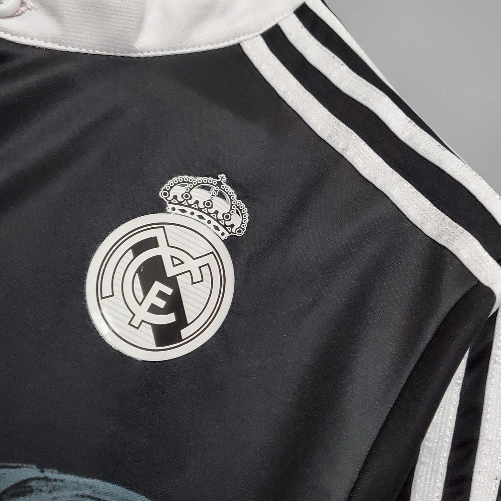 Retro Long Sleeve Real Madrid 14 15 Third Away