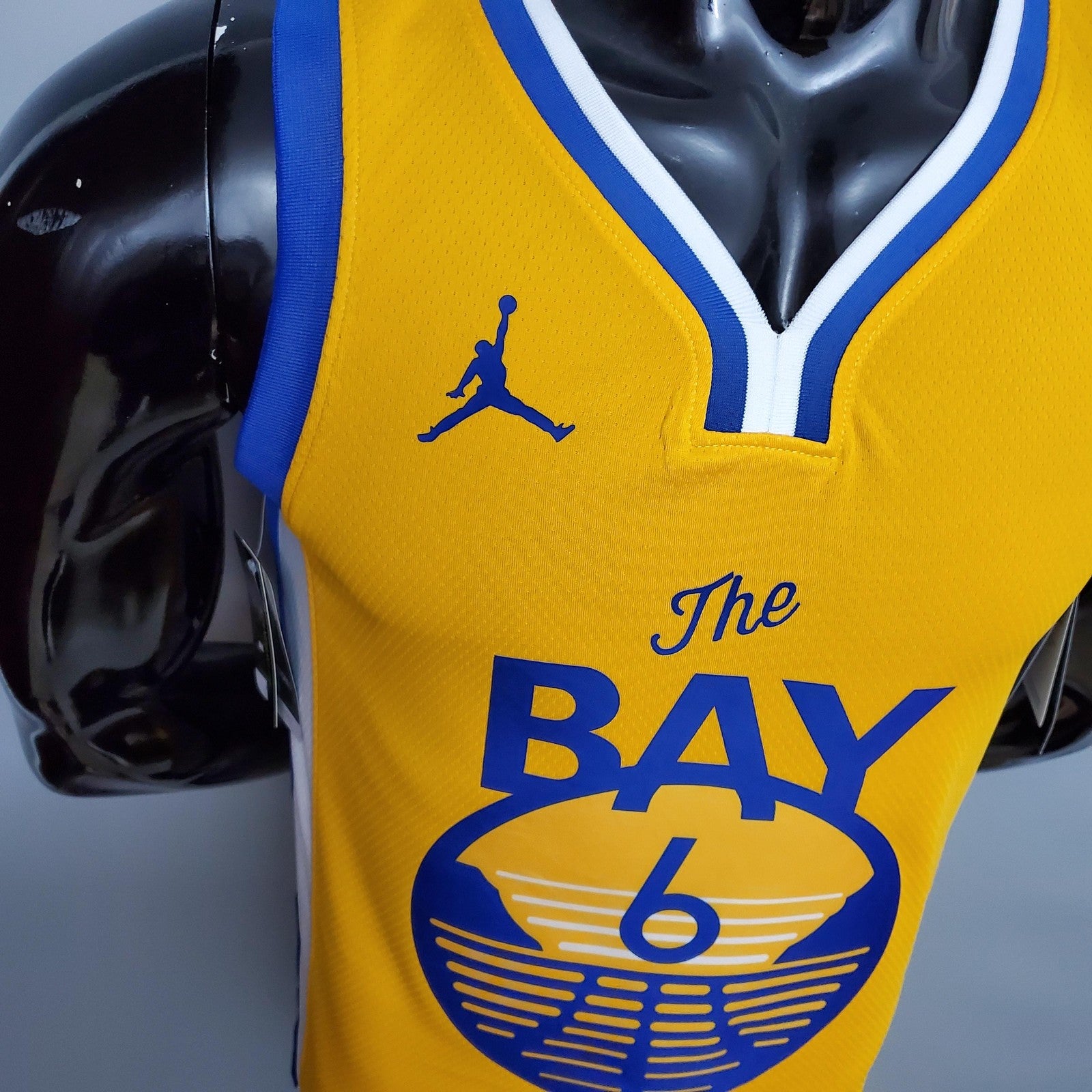 New Young#6 Golden State Warriors Yellow Nba Jersey