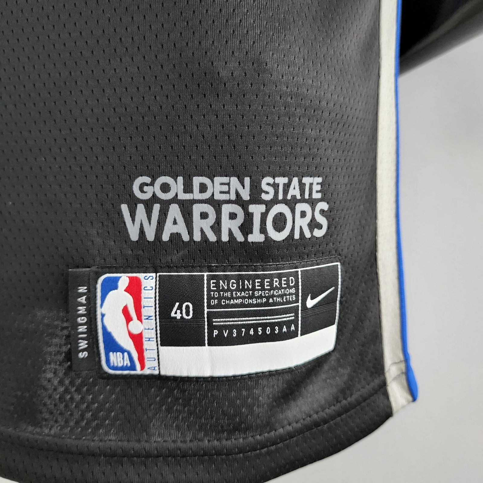 2020 Young #6 Warriors City Edition Black and Grey Nba Jersey