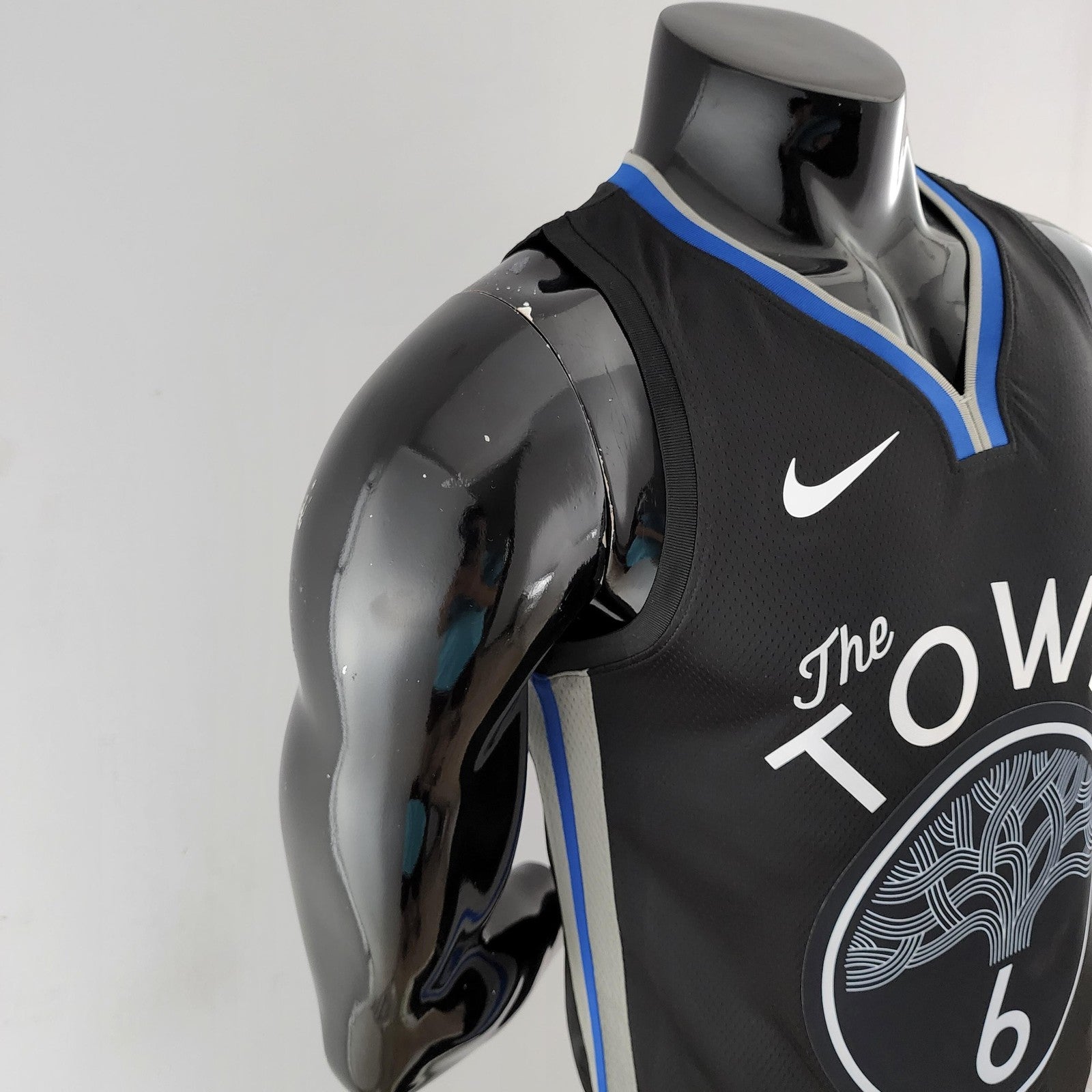 2020 Young #6 Warriors City Edition Black and Grey Nba Jersey