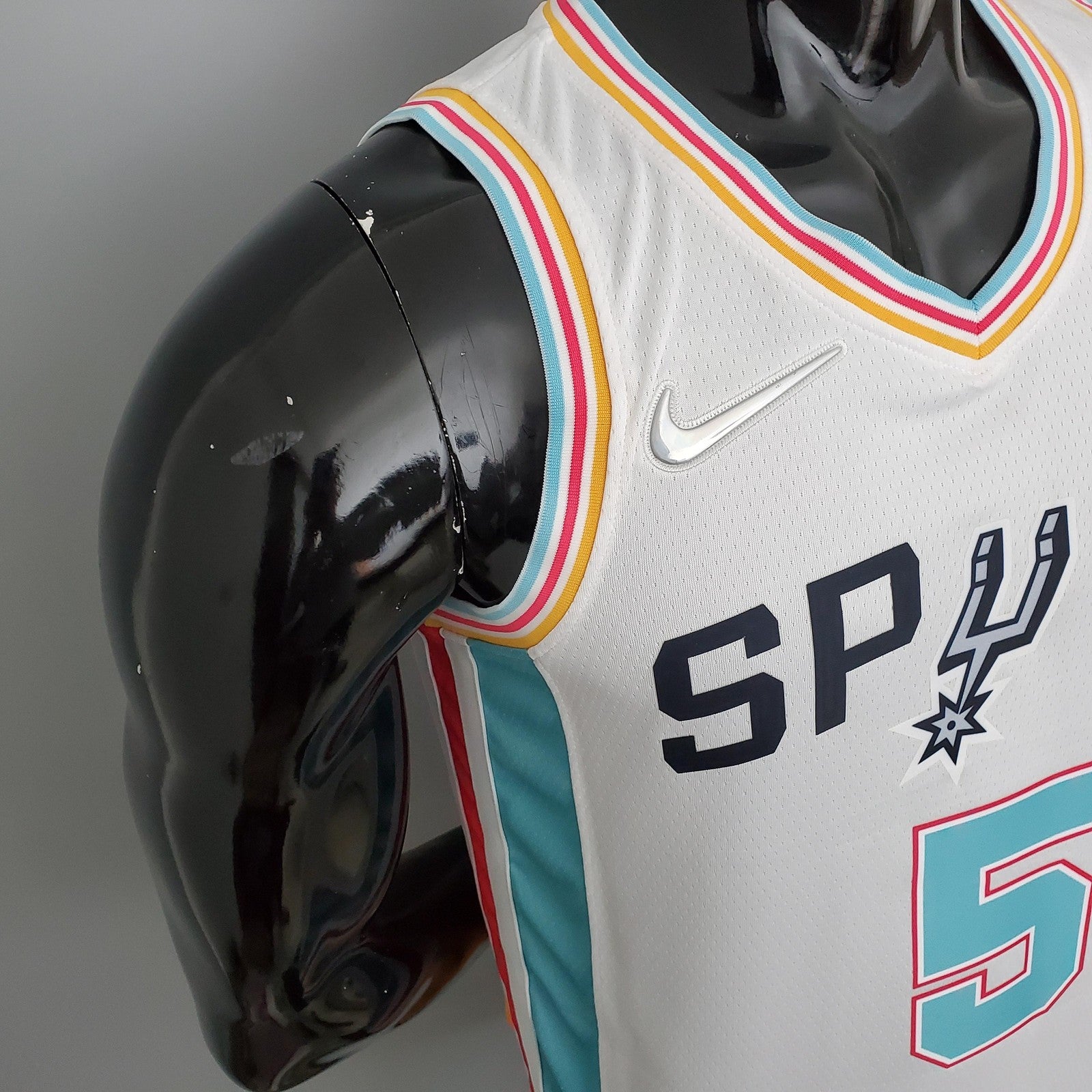 2022 Season Murray#5 Spurs City Edition White Nba Jersey