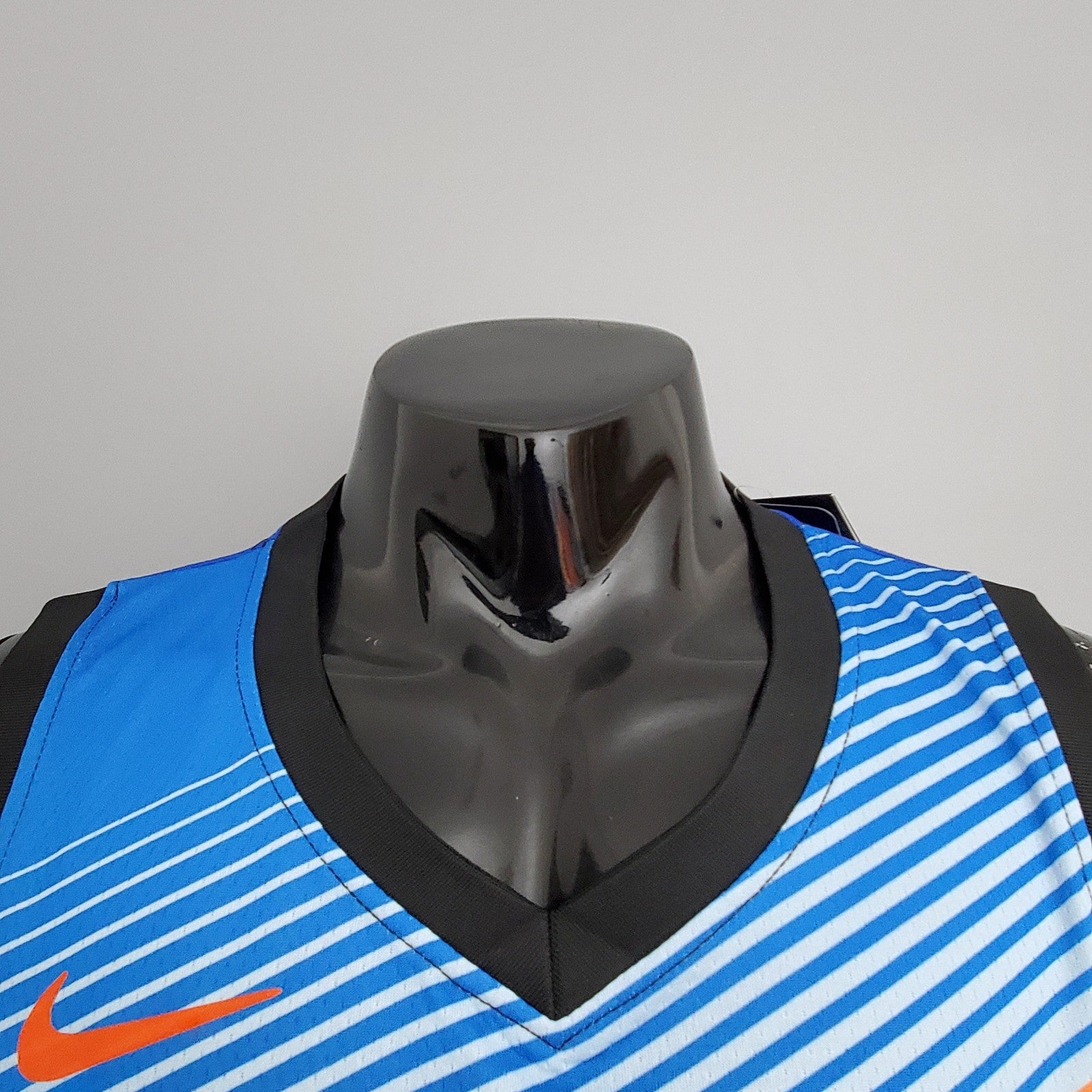 Thunder Anthony #7 City Edition Black Nba Jersey