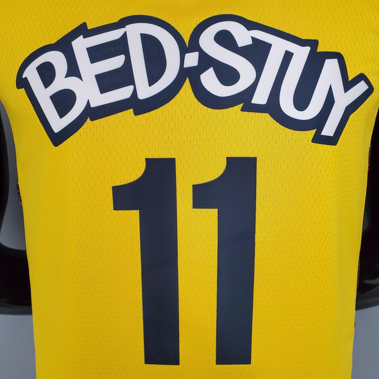 Irving#11 Brooklyn Nets Commemorative Edition Yellow Nba Jersey