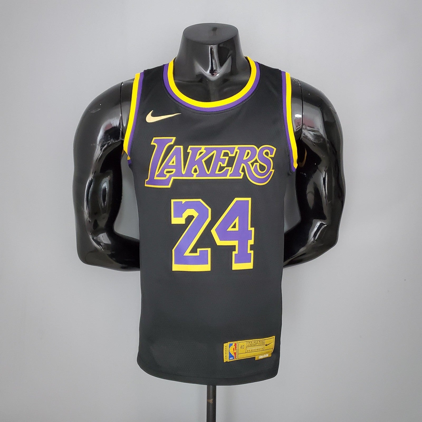 2021 Bryant #24 Los Angeles Lakers Bonus Edition Black Nba Jersey