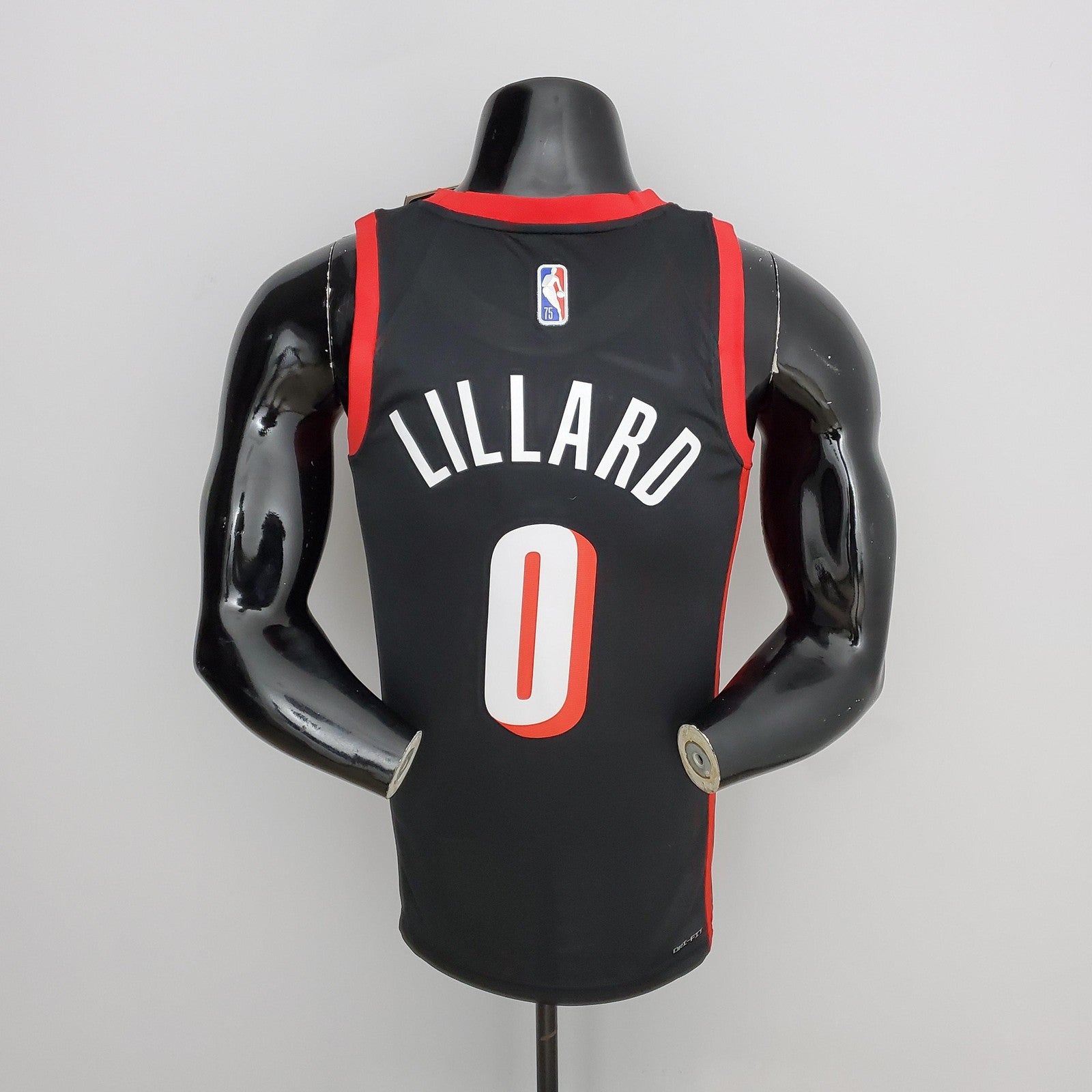 2022 Season Lillard #0 Trail Blazers Urban Edition Black Nba Jersey