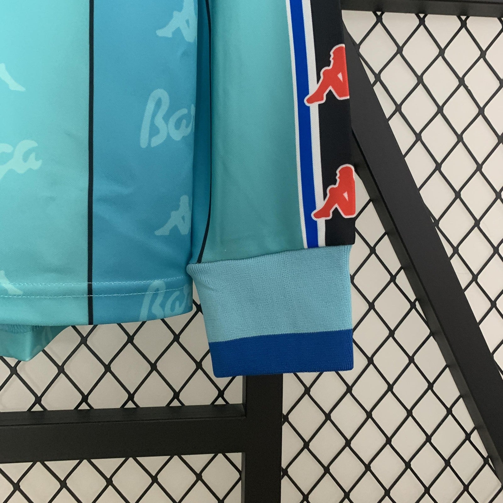 Retro Long Sleeve Barcelona 96 97 Away