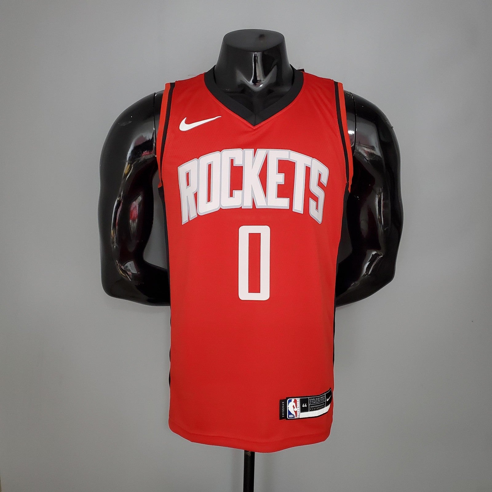 2021 Westbrook#0 Rockets Red Nba Jersey
