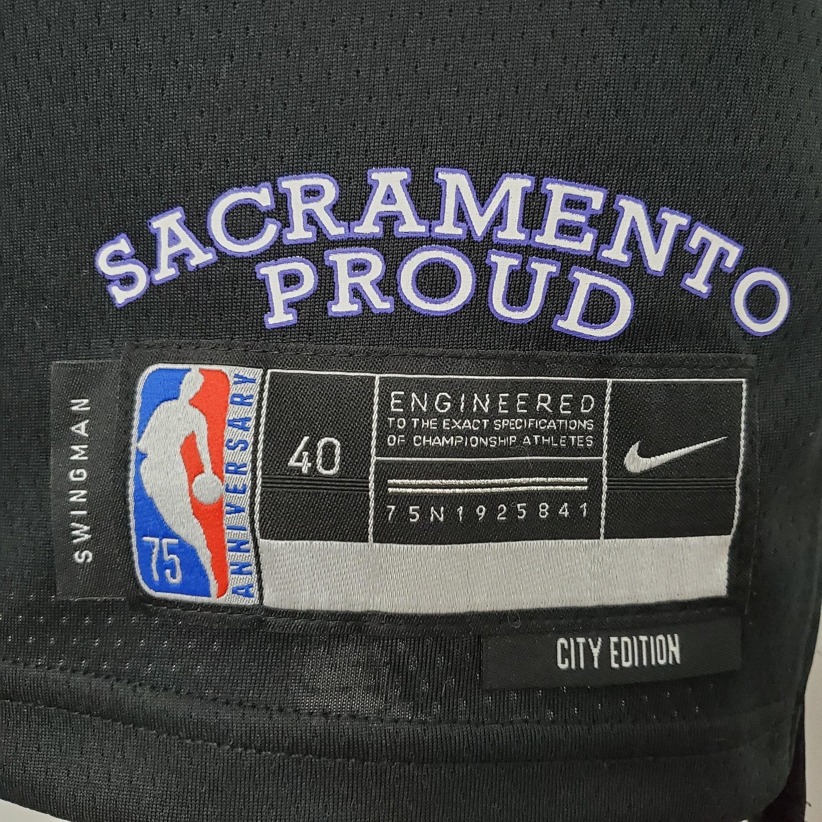 2022 Season Queta#88 Kings City Edition Black Nba Jersey