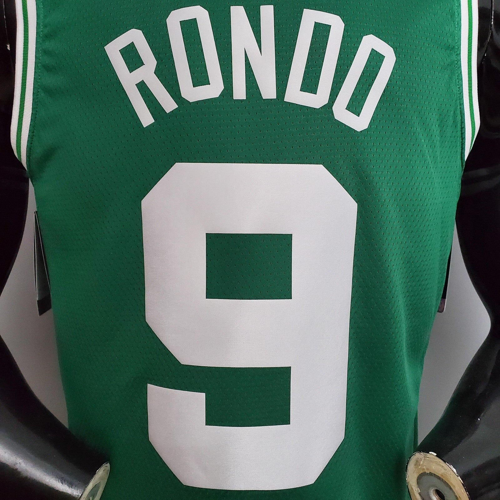 Rondo#9 Celtics Green Nba Jersey Nike Connect Recognition