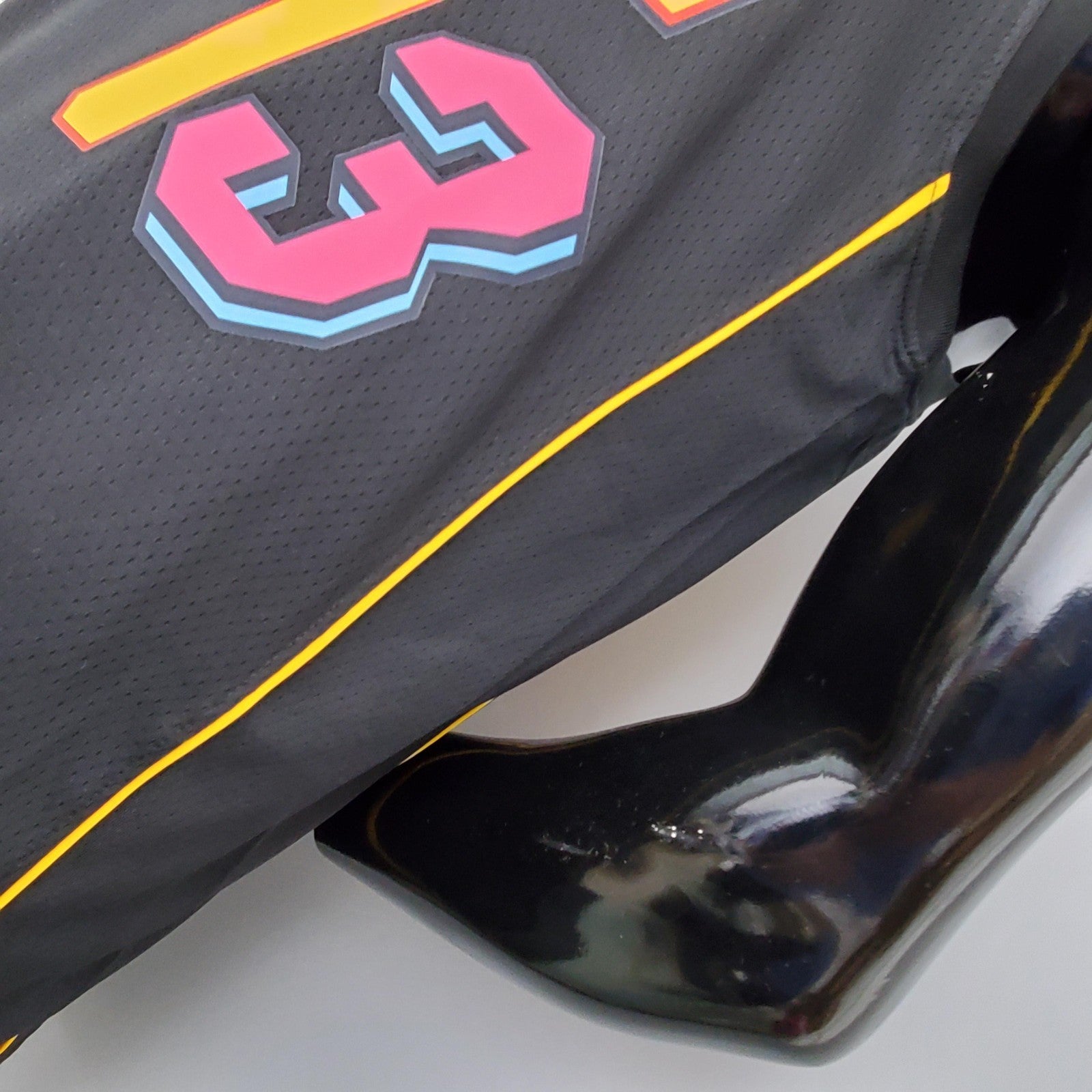 2022 Season Heat Adebayor #13 City Edition Black Nba Jersey