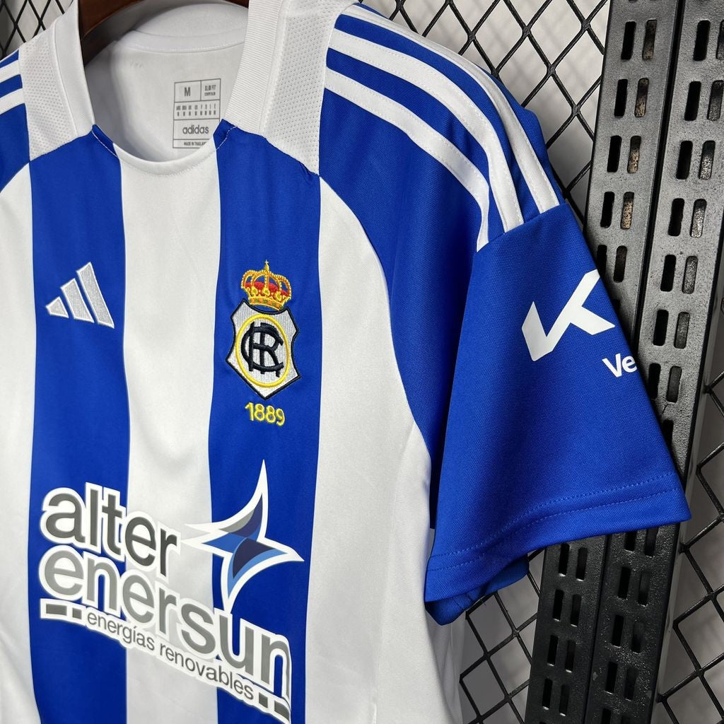 Real Club Recreativo De Huelva Home Jersey