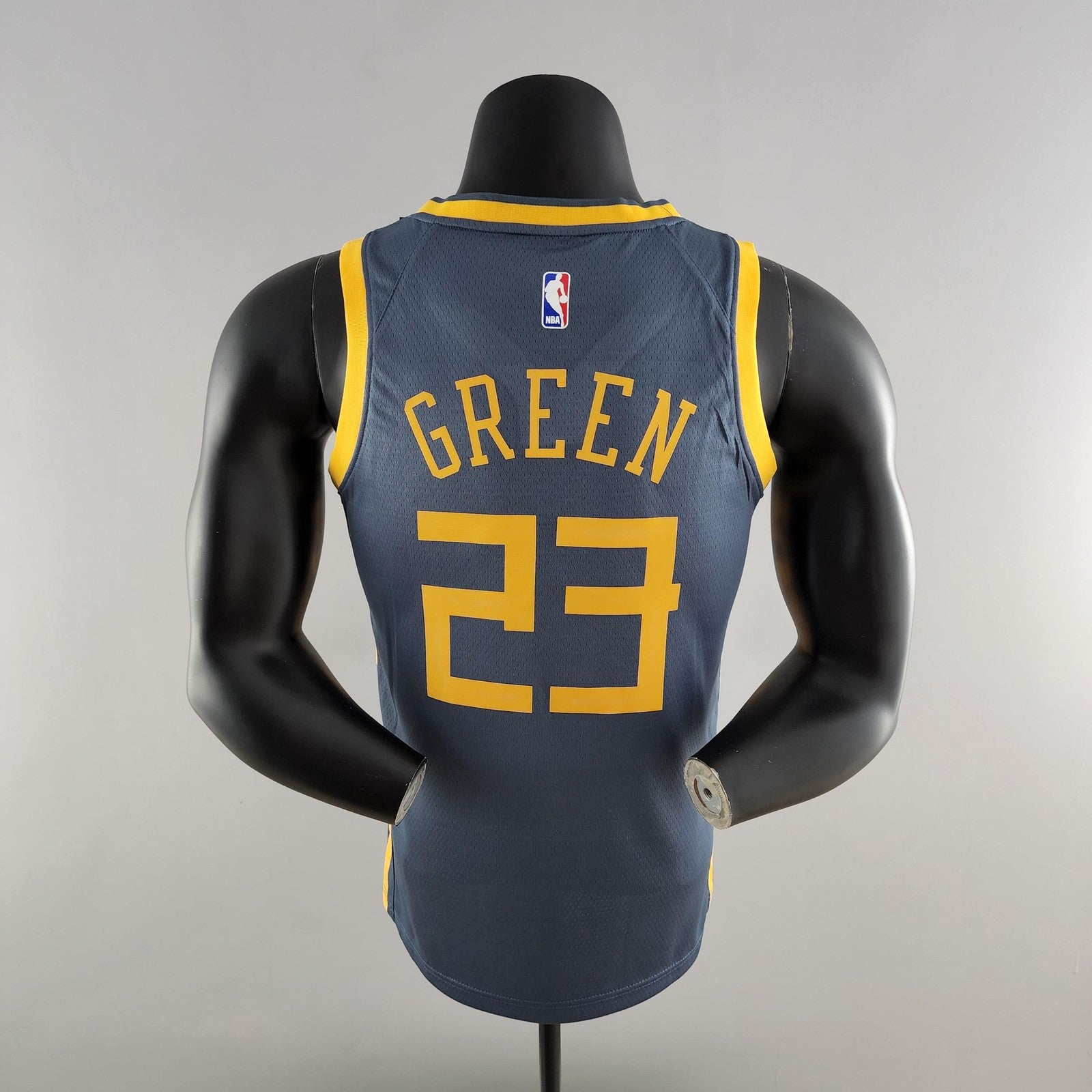 2018 Green #23 Golden State Warriors Grey Nba Jersey