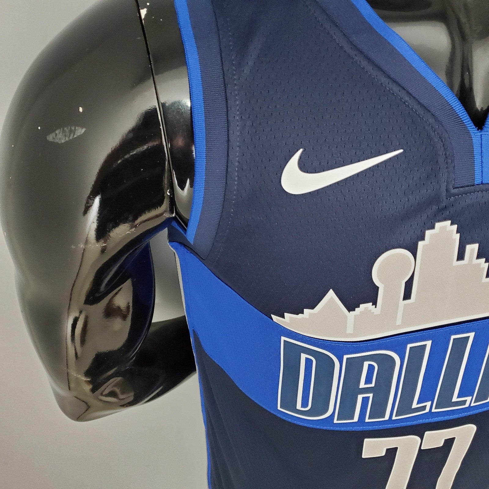 Dallas Mavericks Doncic#77 Lone Ranger Iceberg Edition Nba Jersey