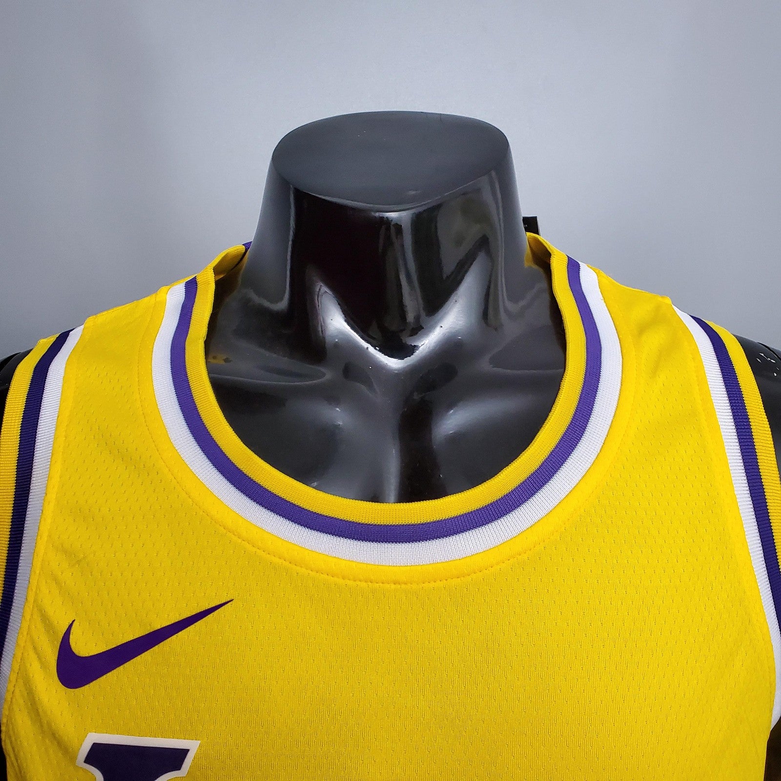 Oneal #34 Lakers Round Neck Yellow Nba Jersey Nike Connect Recognition