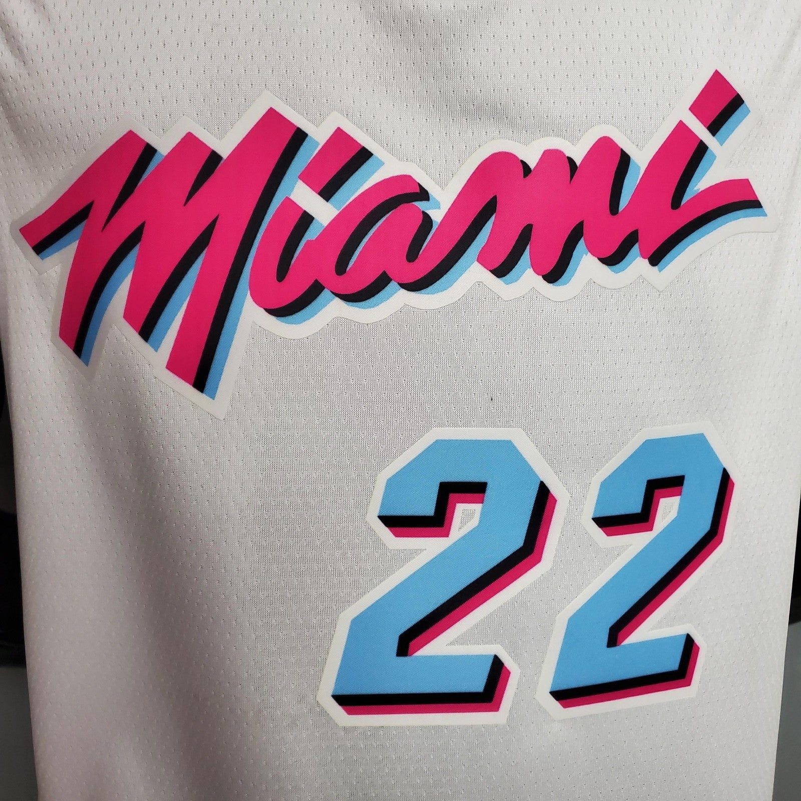 Butler #22 Miami Heat White Nba Jersey Nike Connect Recognition