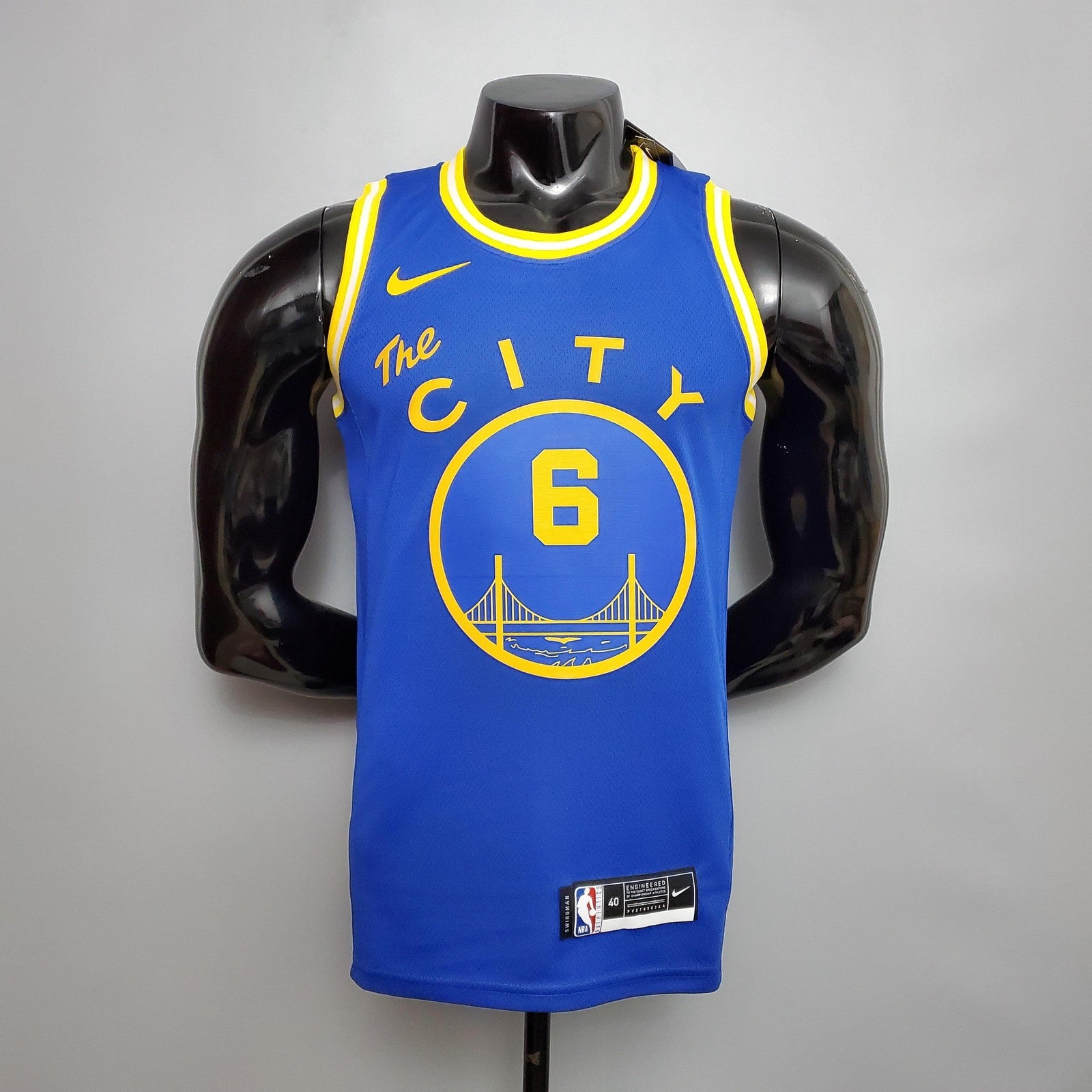 Tram Version Young#6 Golden State Warriors Blue Nba Jersey