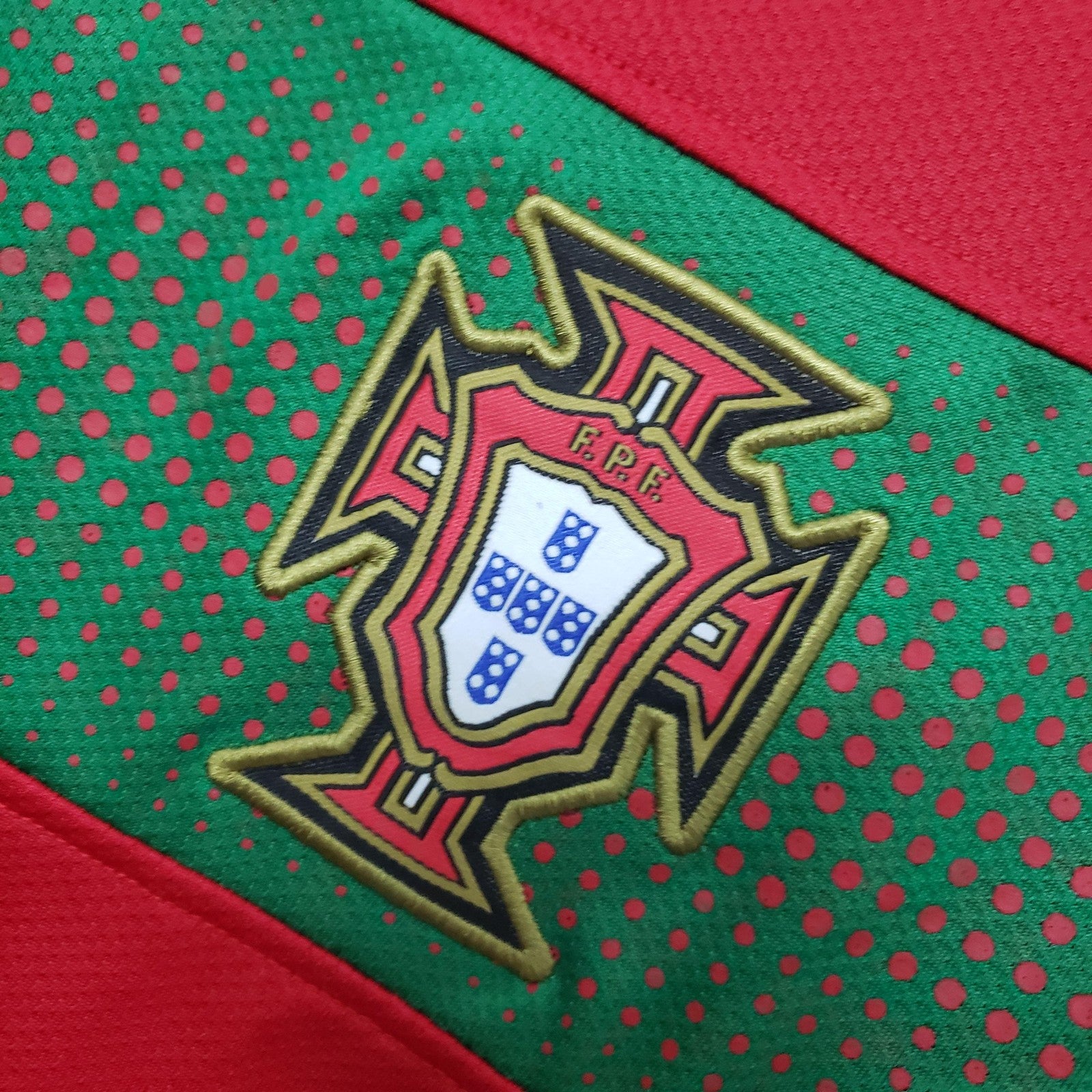 2010 Portugal red Camisa de futebol retro