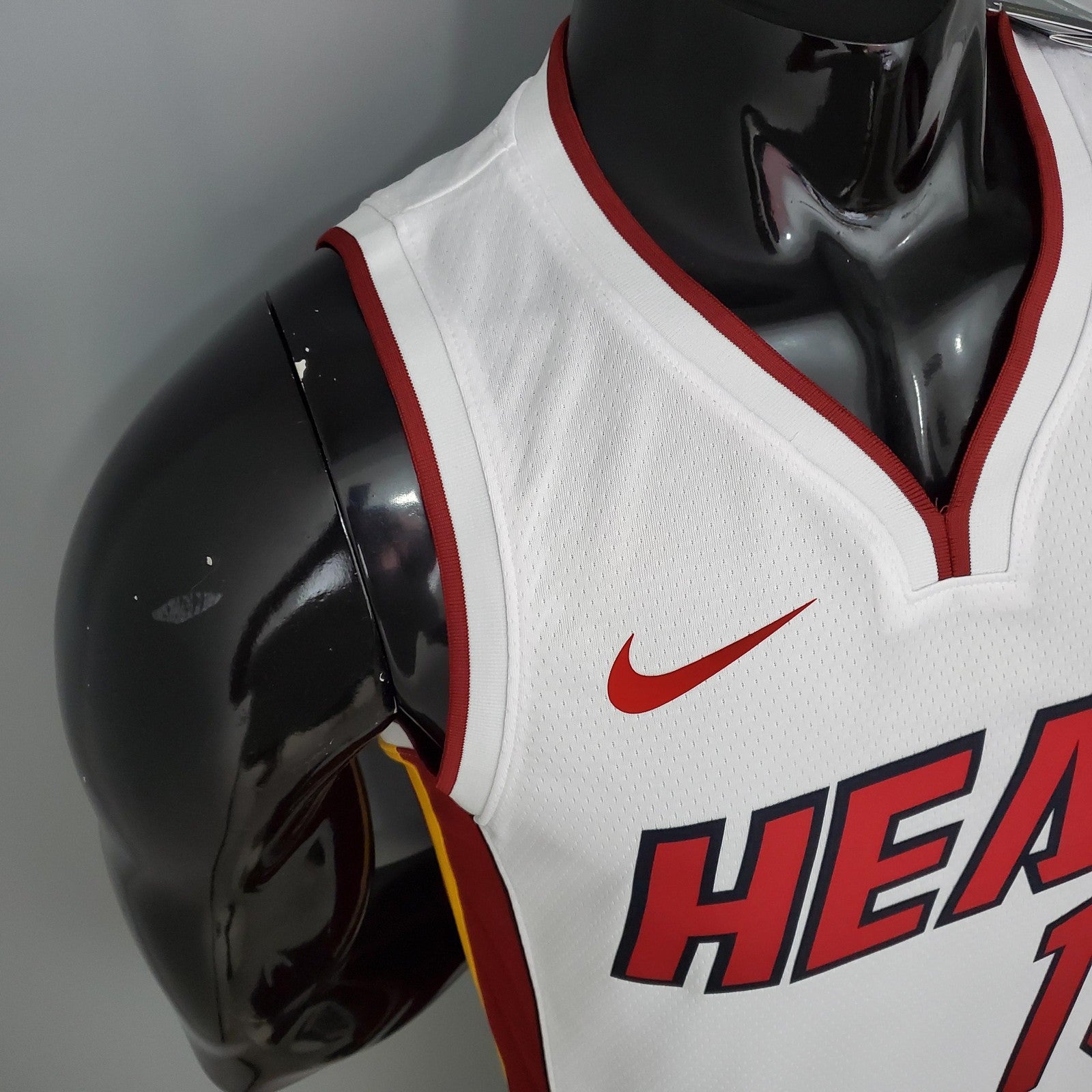 Miami Heat Adebayo#13 White Nba Jersey