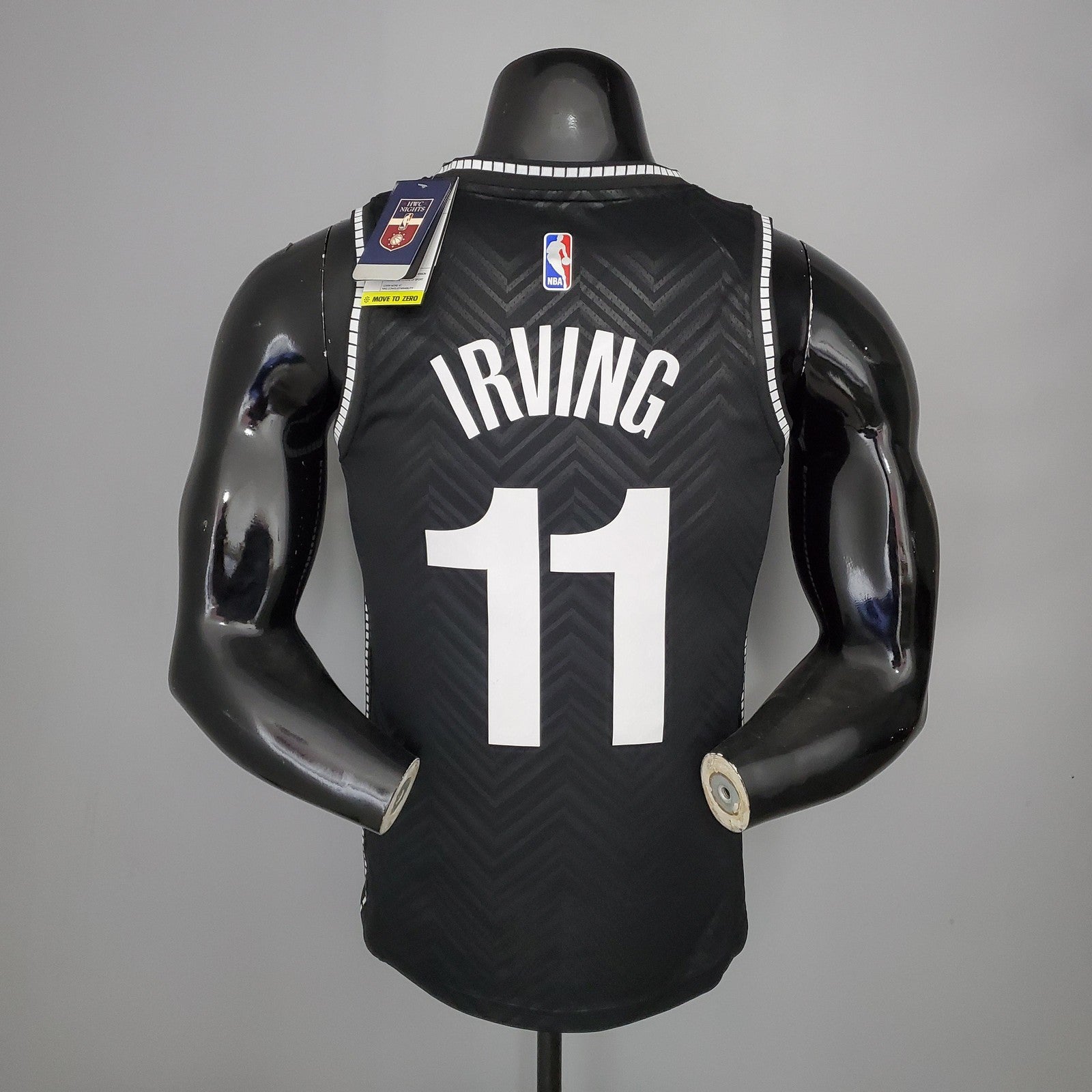 2021 Irving #11 Brooklyn Nets Bonus Edition Black Nba Jersey
