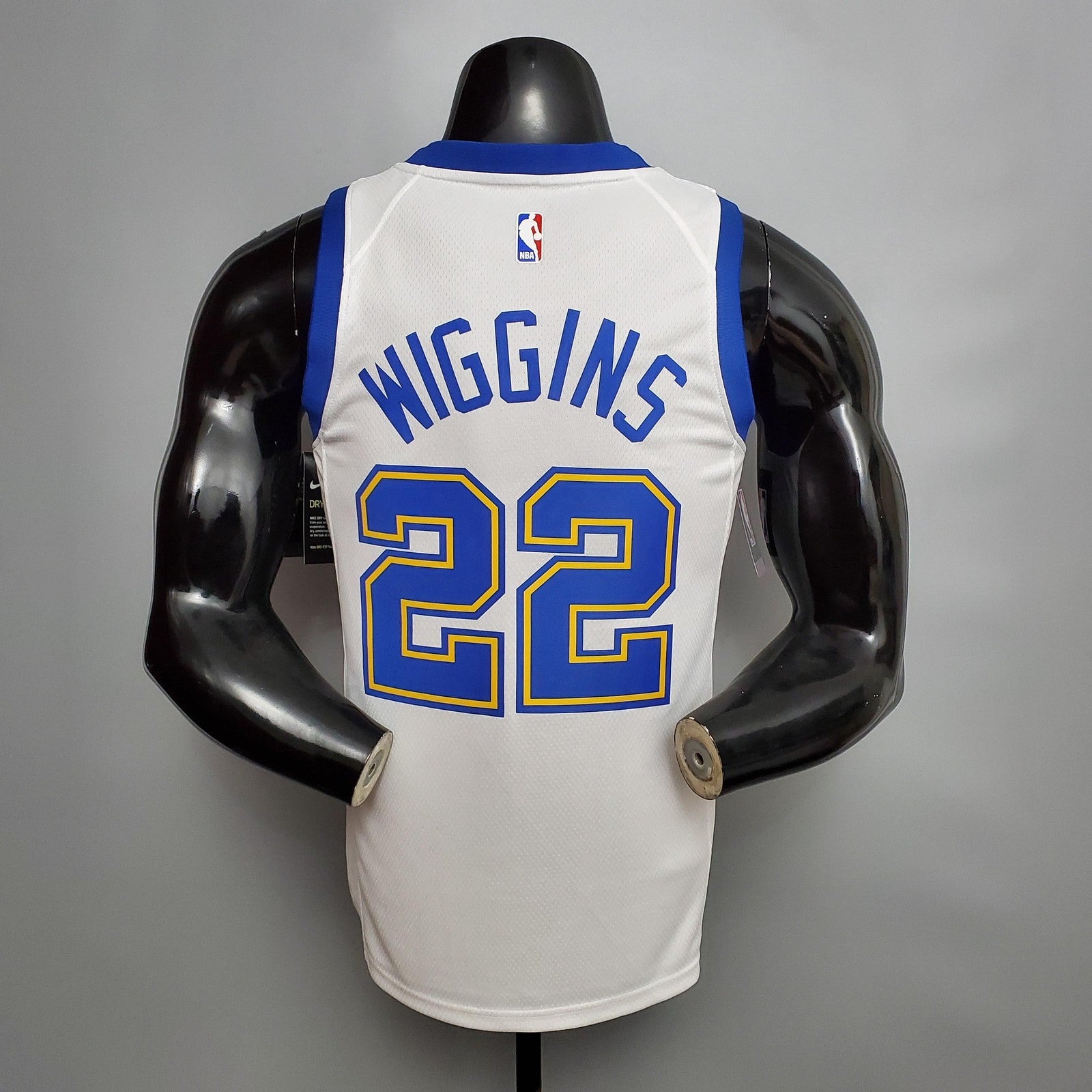 Retro Version Wiggins#22 Golden State Warriors White Nba Jersey