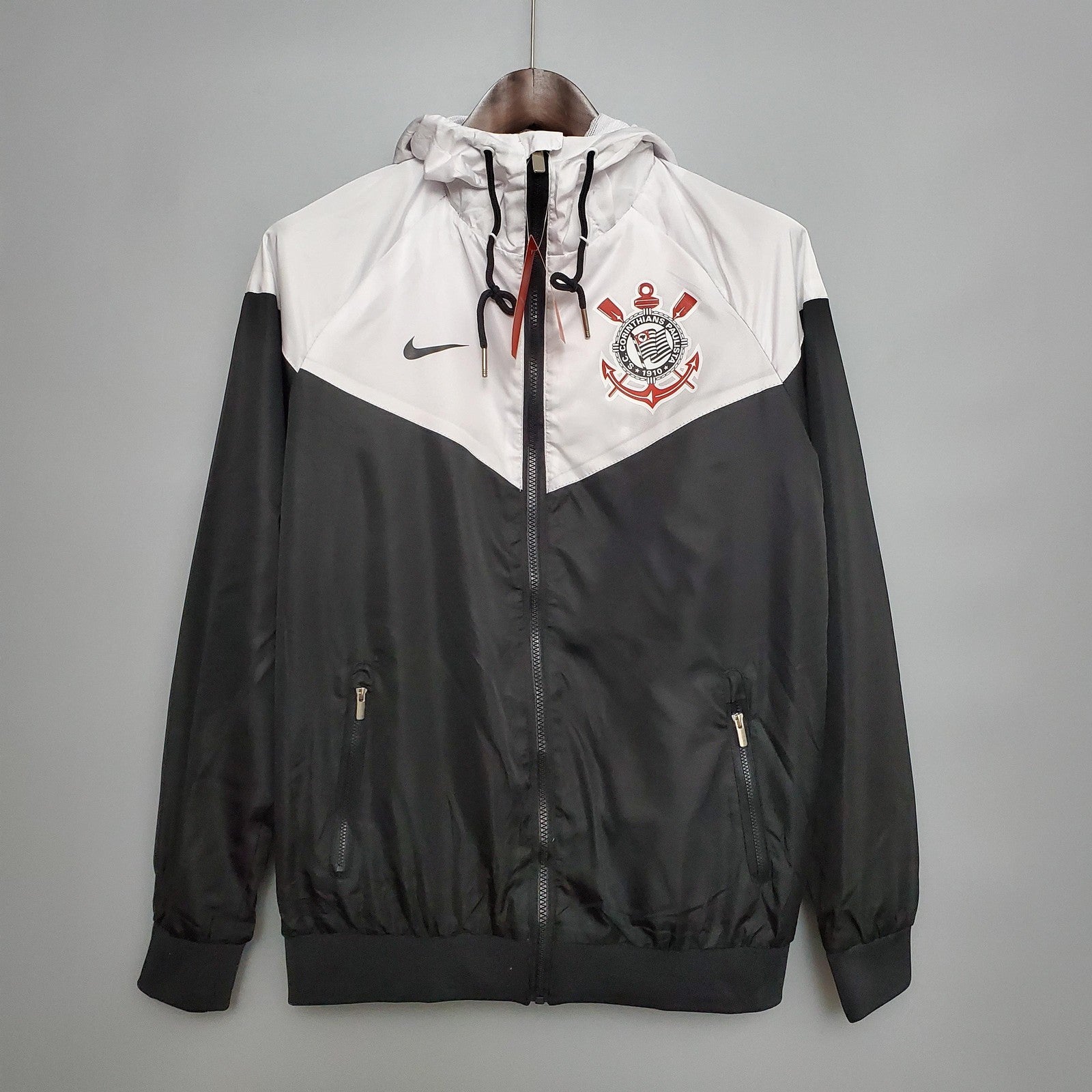 Windbreaker Corinthians Black & White