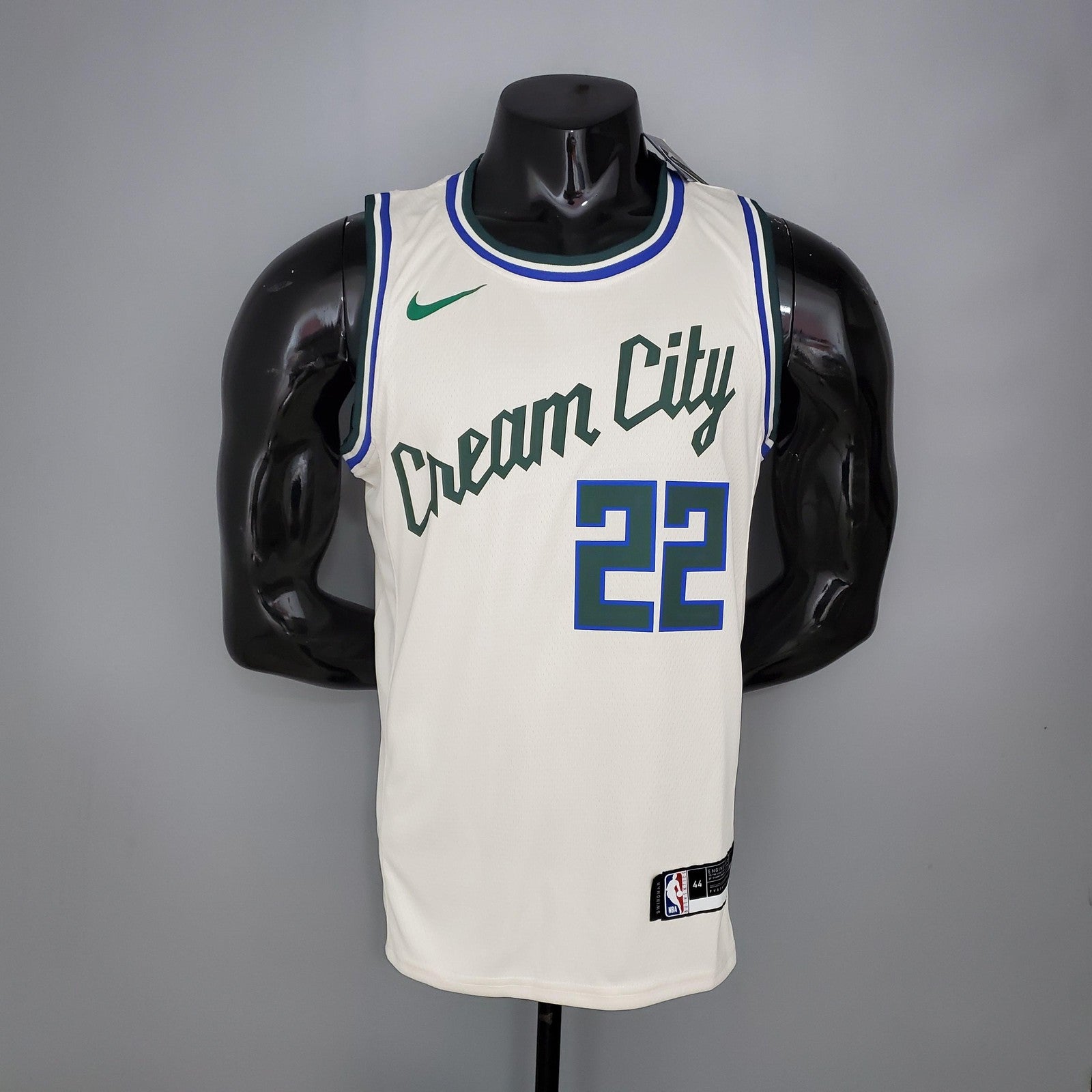 Middleton#22 Bucks Beige Nba Jersey