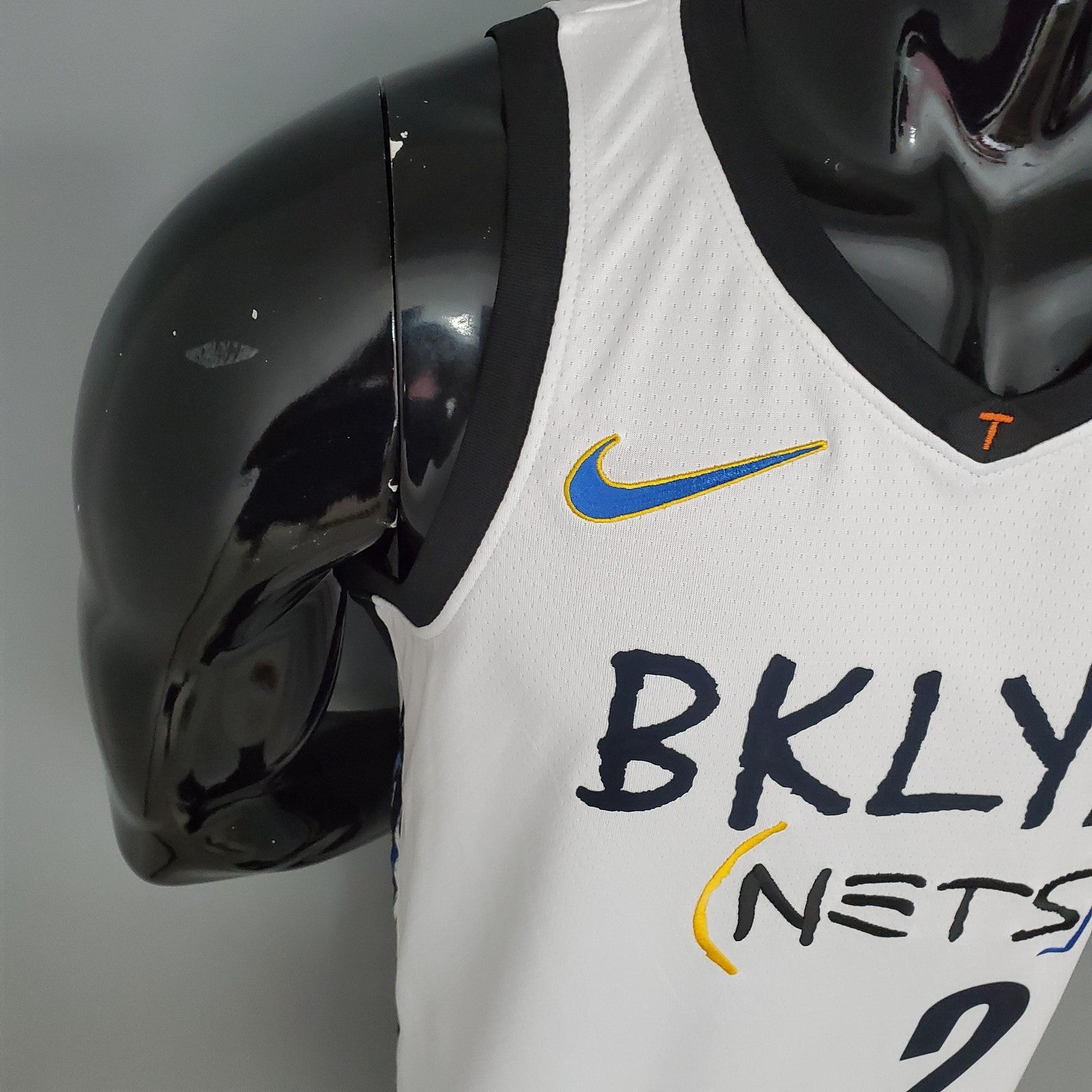 Griffiin#2 Brooklyn Nets Graffiti White Nba Jersey