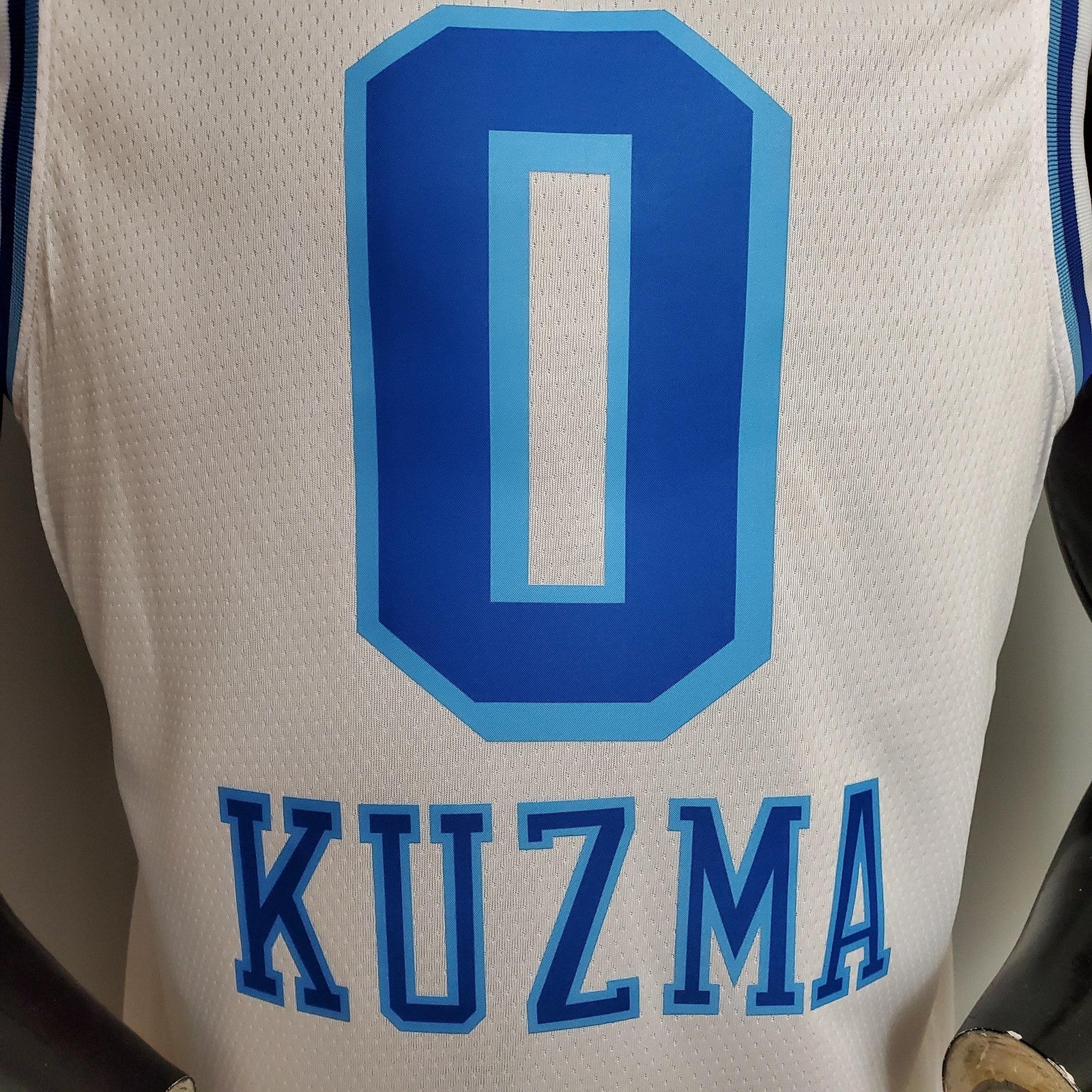 Retro Night Kuzma #0 Los Angeles Lakers White Nba Jersey Nike Connect Recognition 2