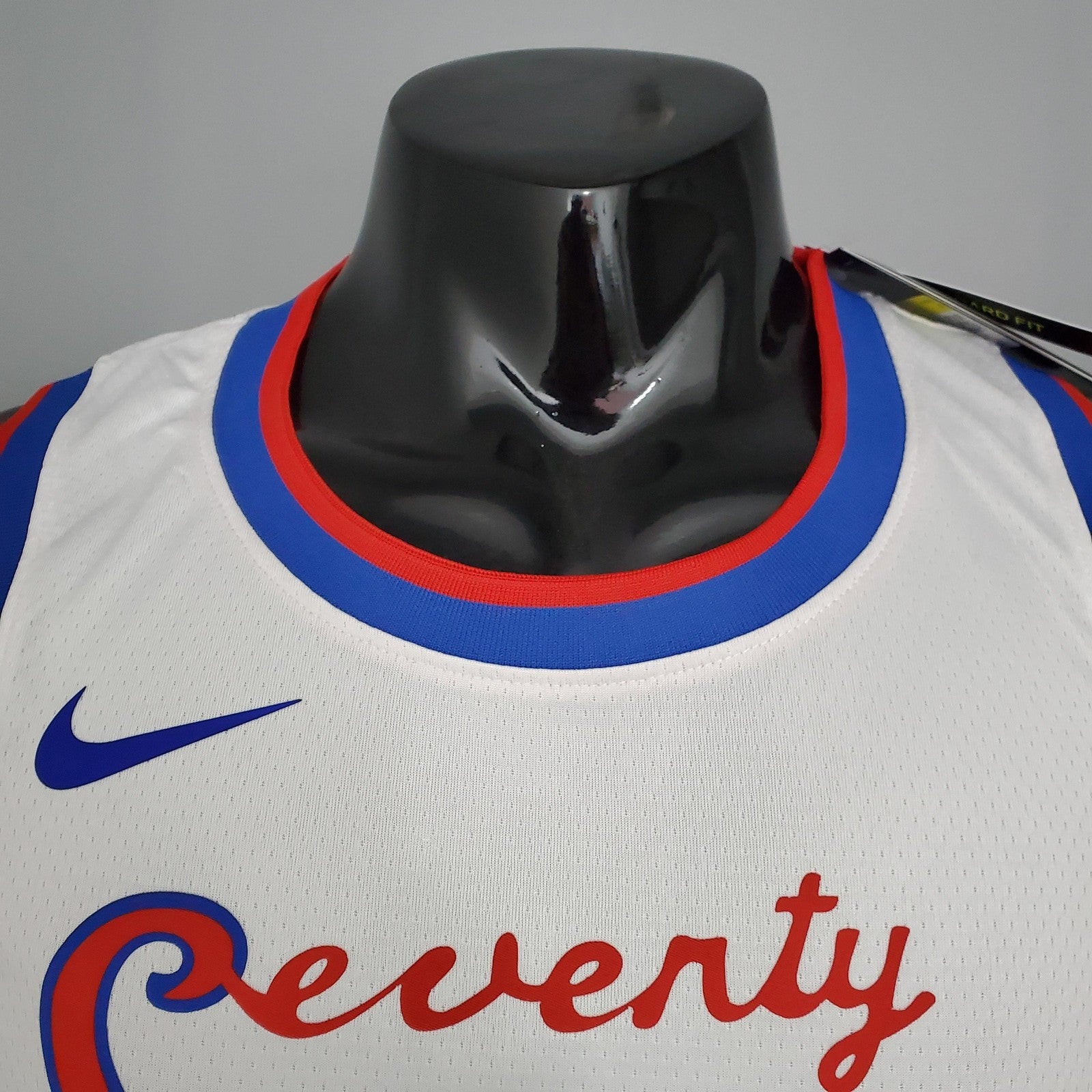 2021 Season 76ers Cursive Retro Limited Iverson#3 White Nba Jersey