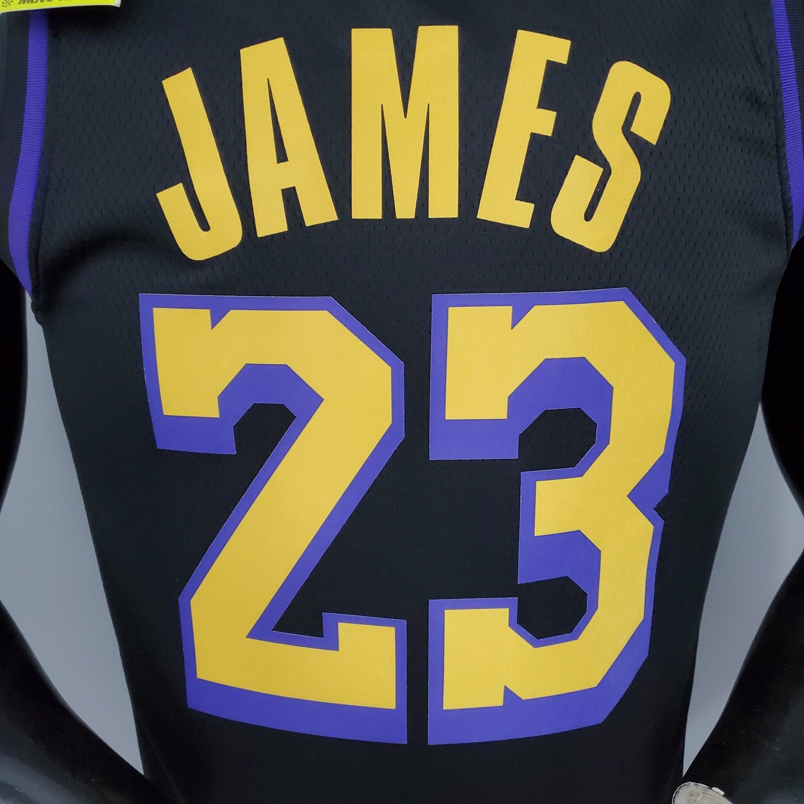 2021 James#23 Los Angeles Lakers Black Latin Black Nba Jersey