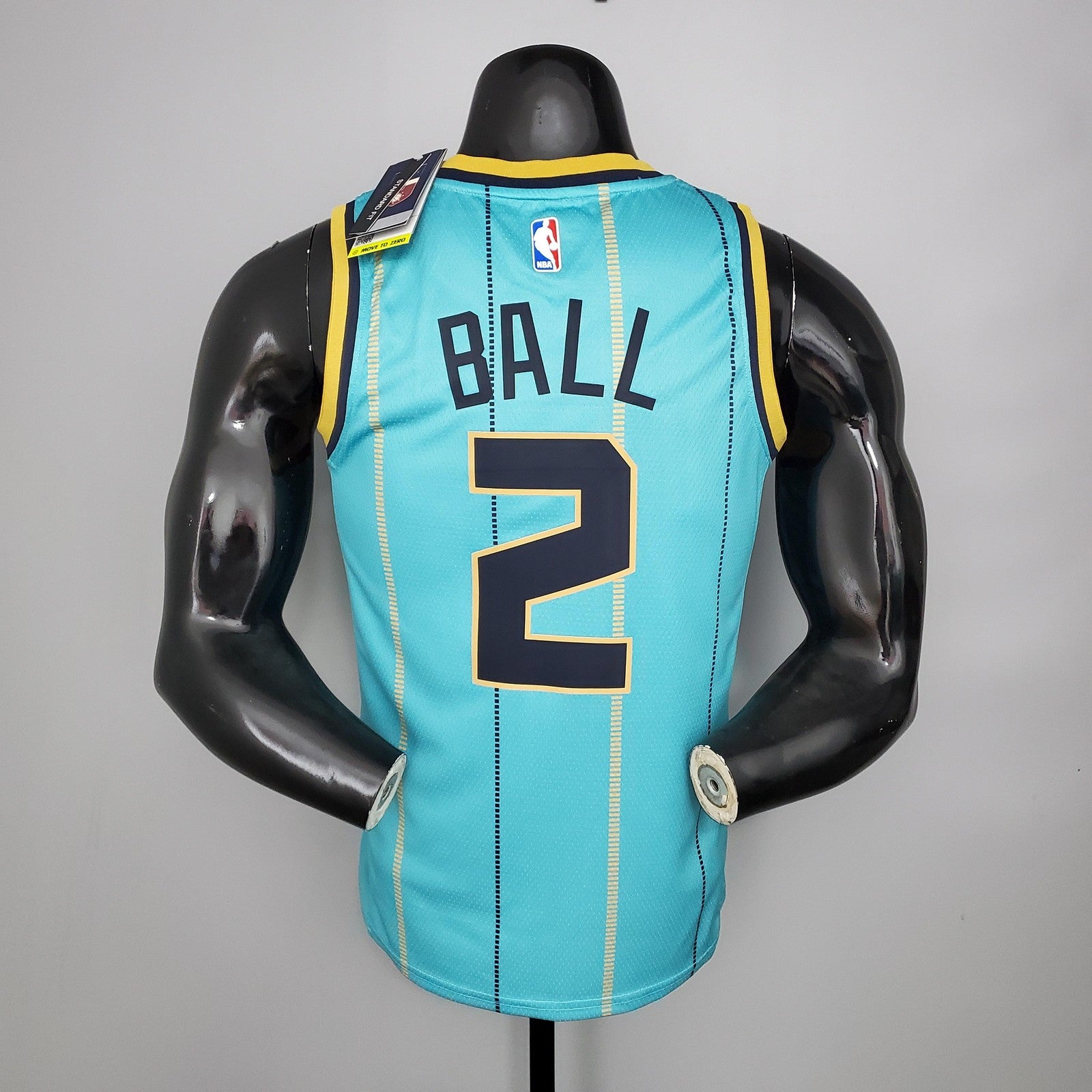 New Hornets Ball#2 Green Nba Jersey