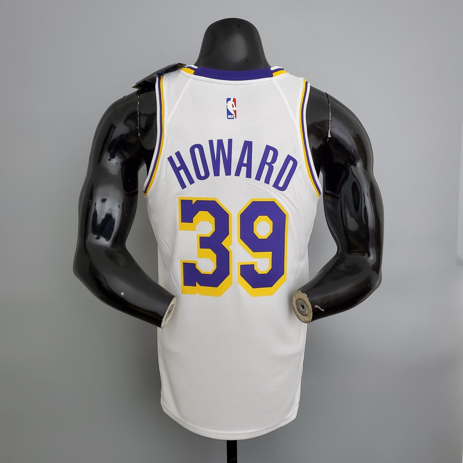 Los Angeles Lakers Howard#39 Crew Neck White Nba Jersey