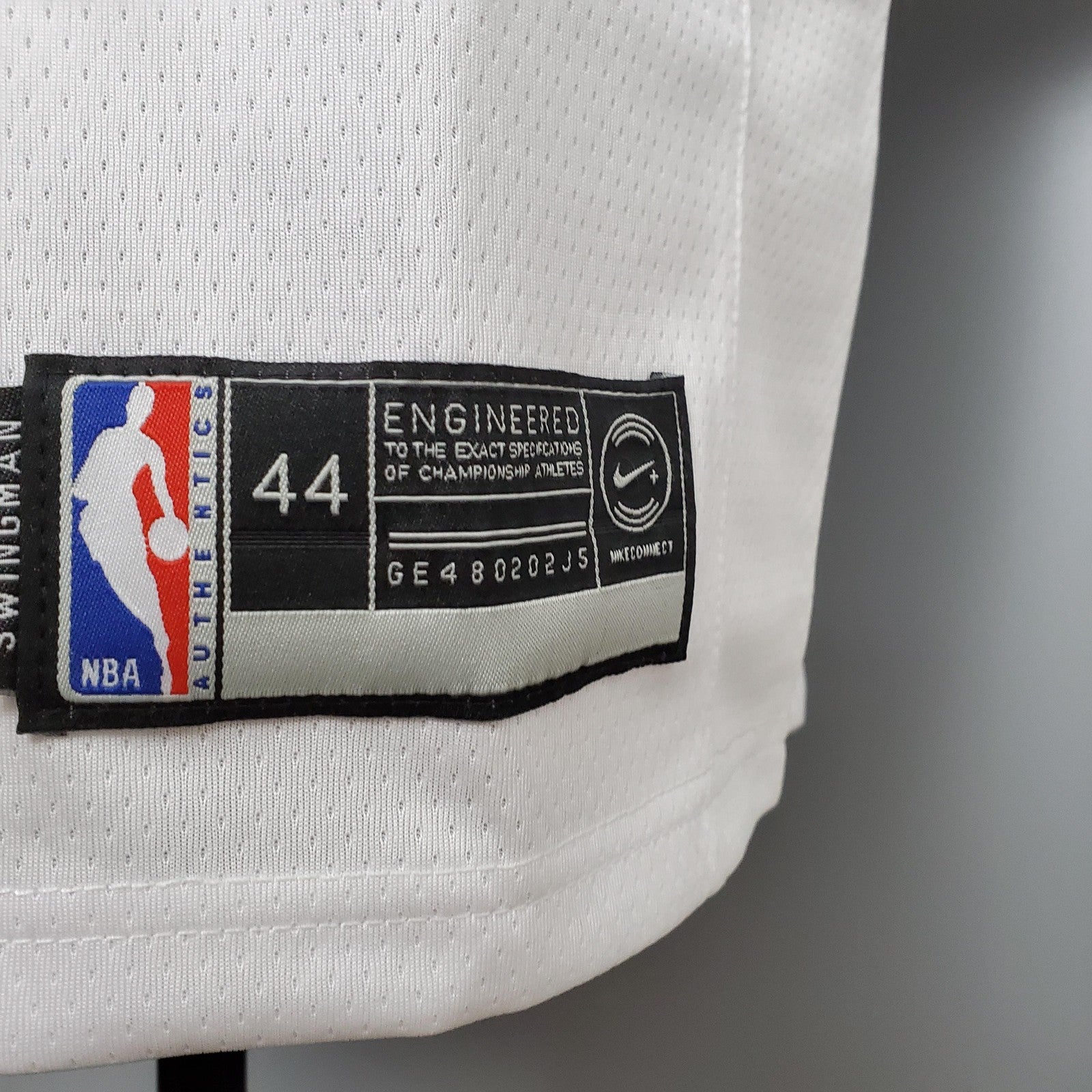 Oneal #34 Lakers Round Neck White Nba Jersey Nike Connect Recognition