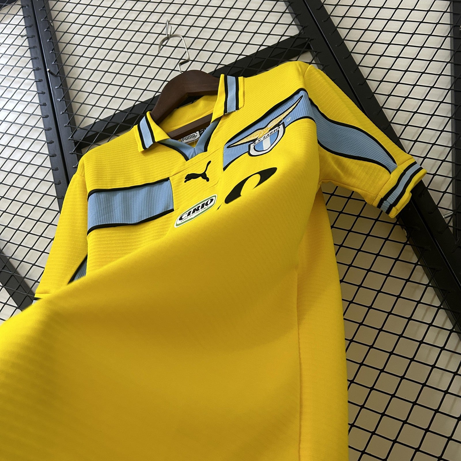 Retro Shirt Lazio Yellow
