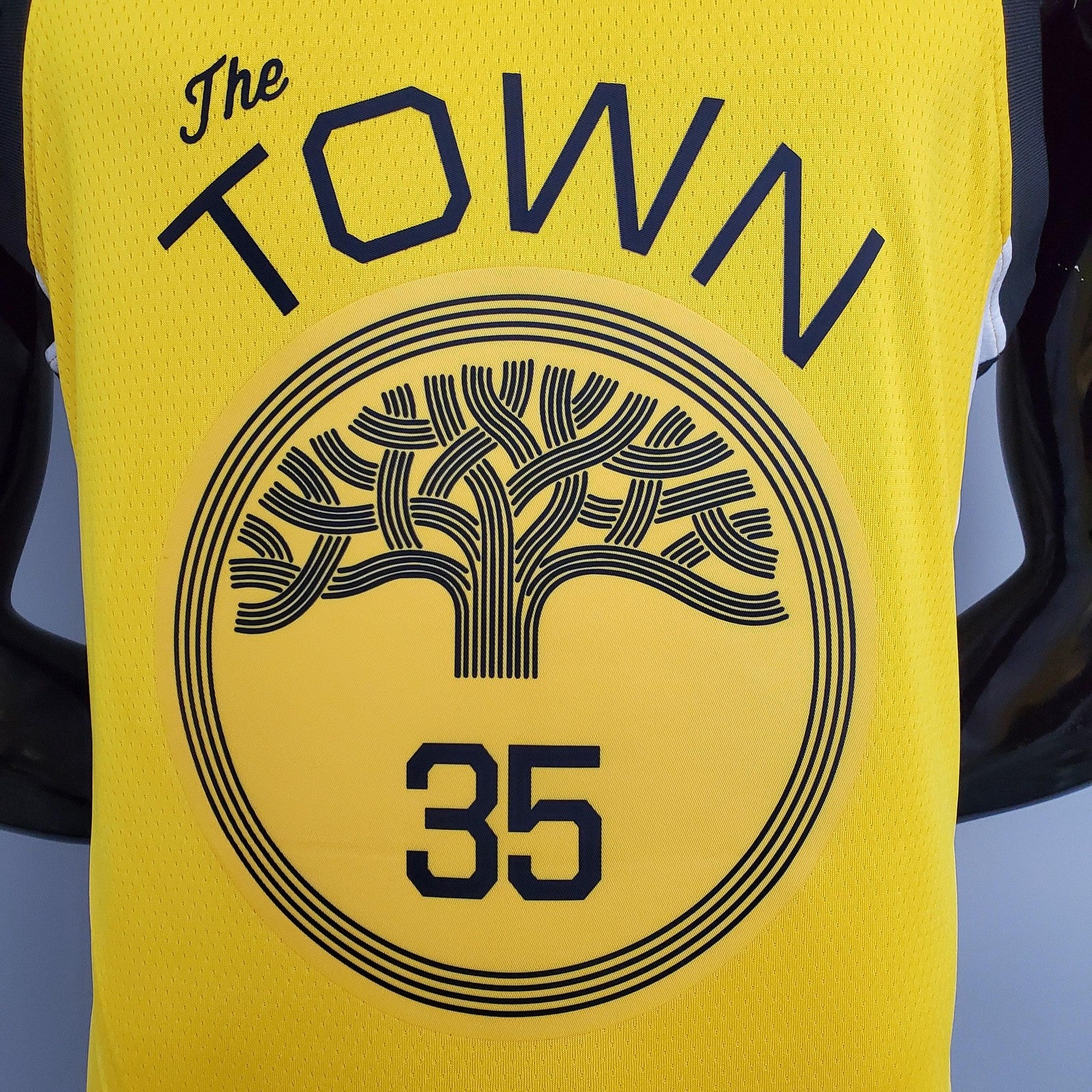 2018 Durant#35 Warriors Bonus Edition Nba Jersey