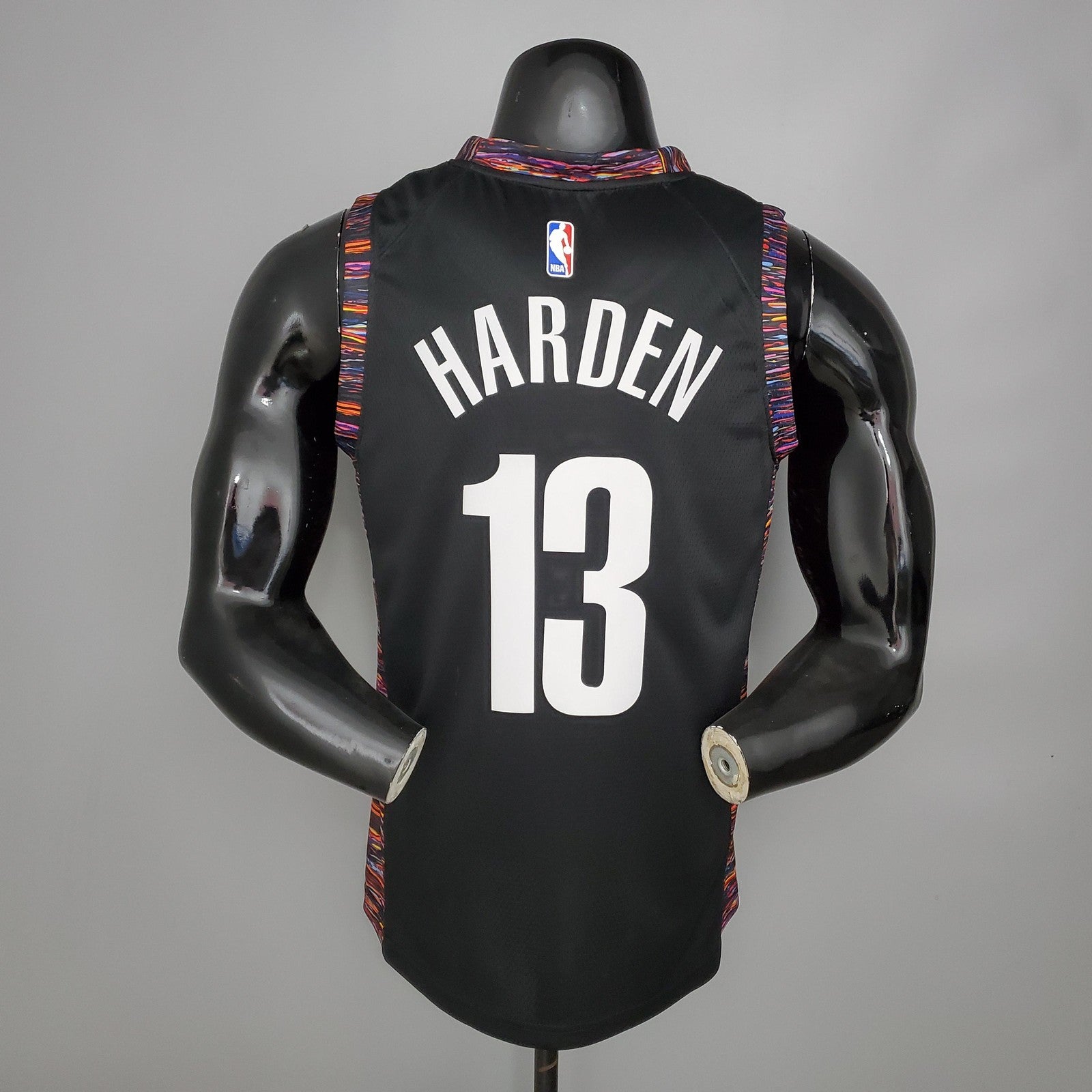 Harden #13 Brooklyn Nets City Version Black Nba Jersey