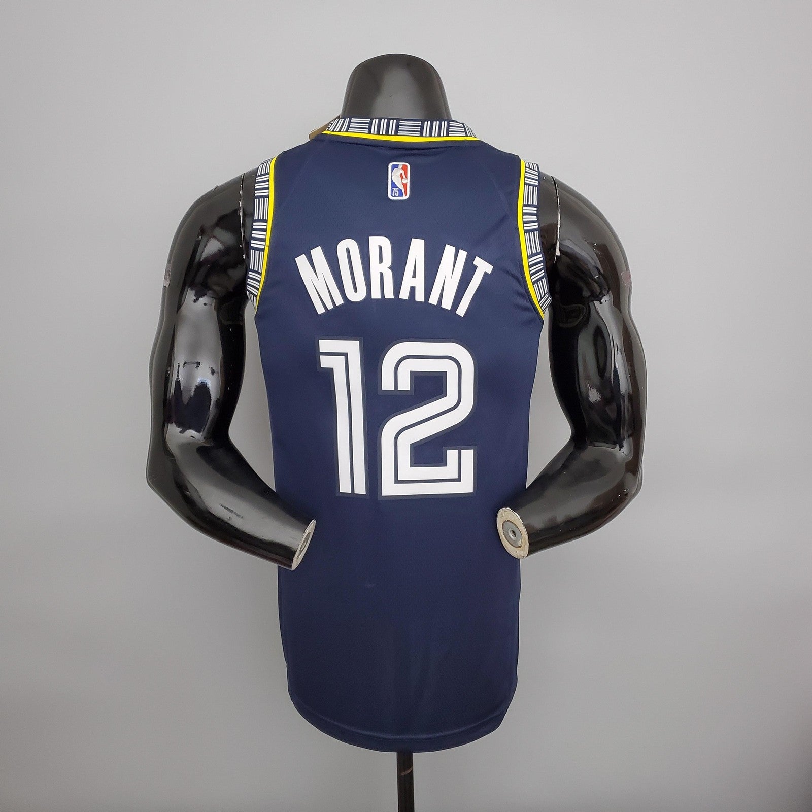 2022 Season Morant#12 Grizzlies City Edition Royal Blue Nba Jersey